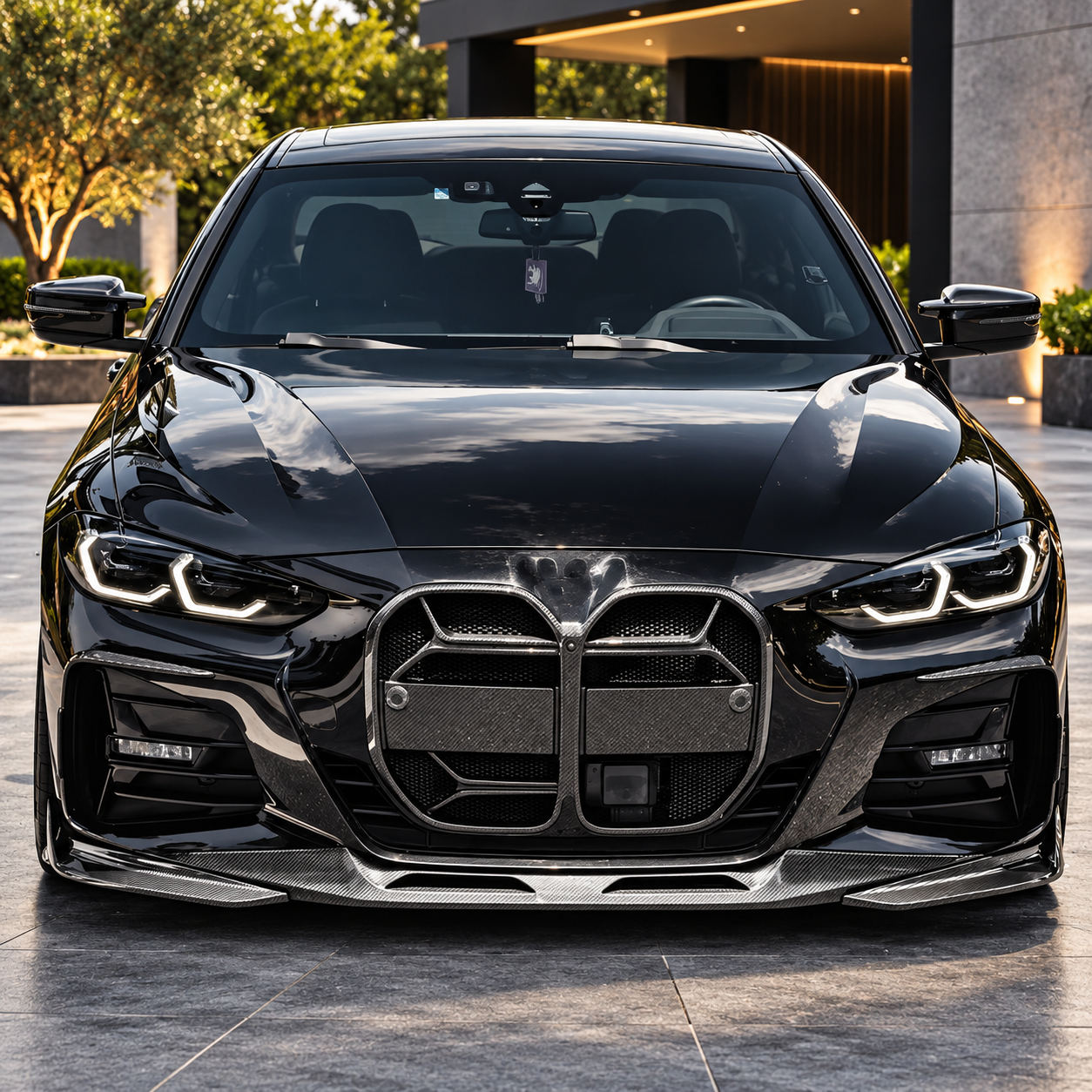 G22/G23 M Performance-Style Carbon Fibre Front Lip V4