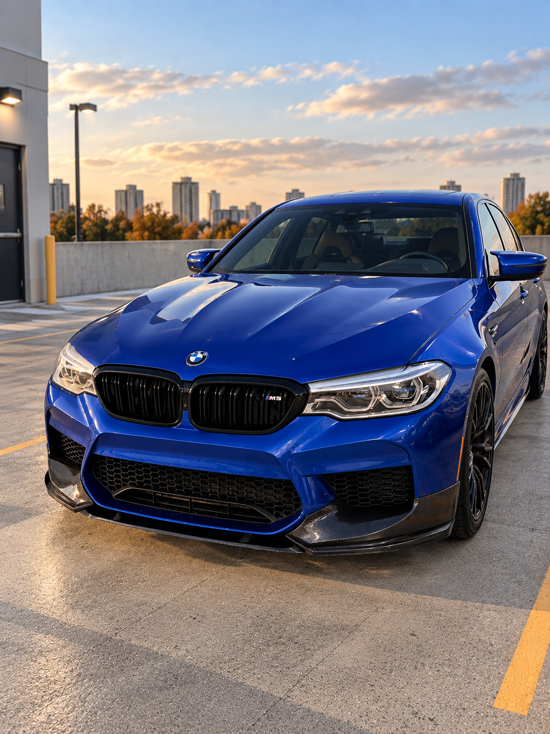 F90 Pre-LCI M-Style Front Lip V1