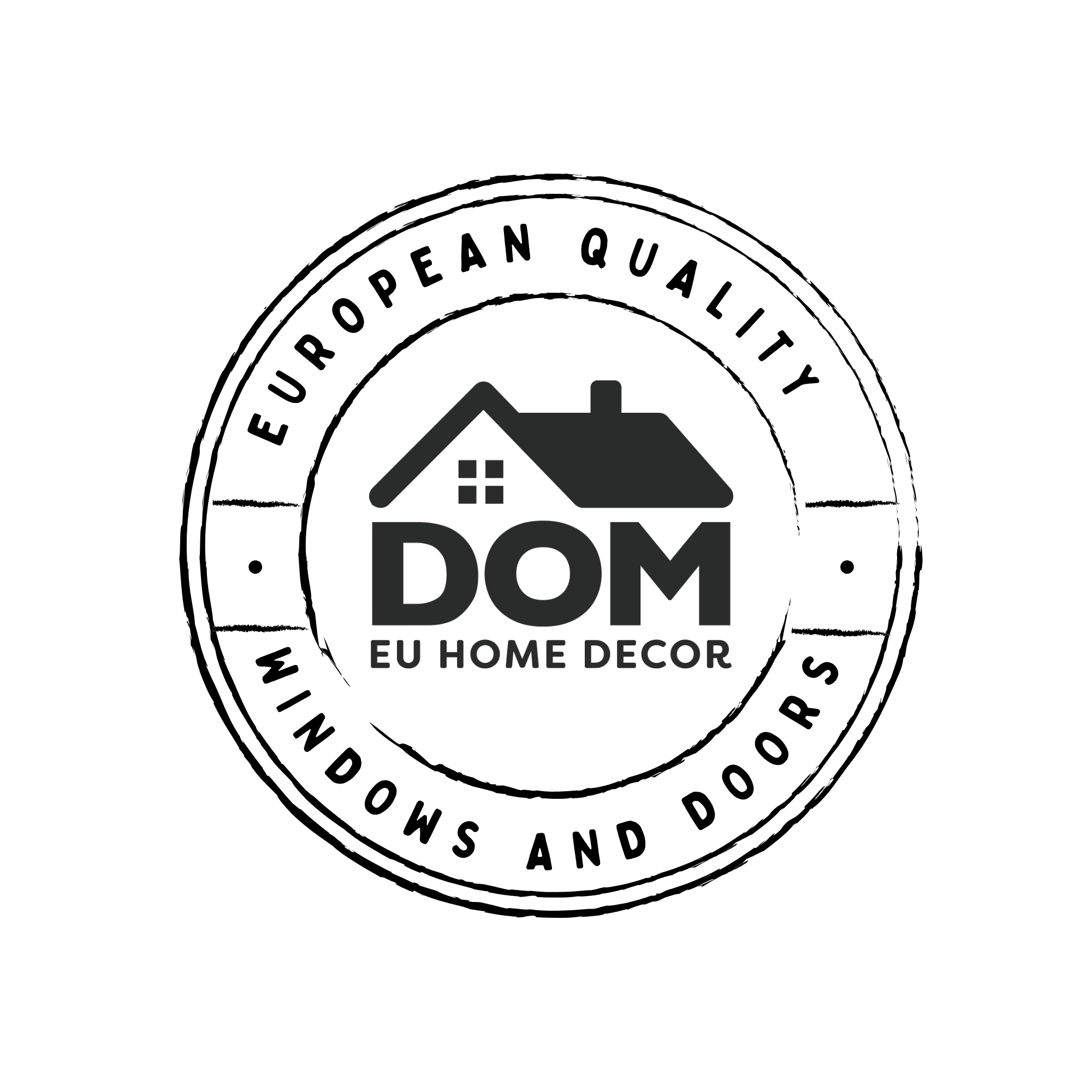 DOM EU Home Decor logo – European windows and doors supplier in New York