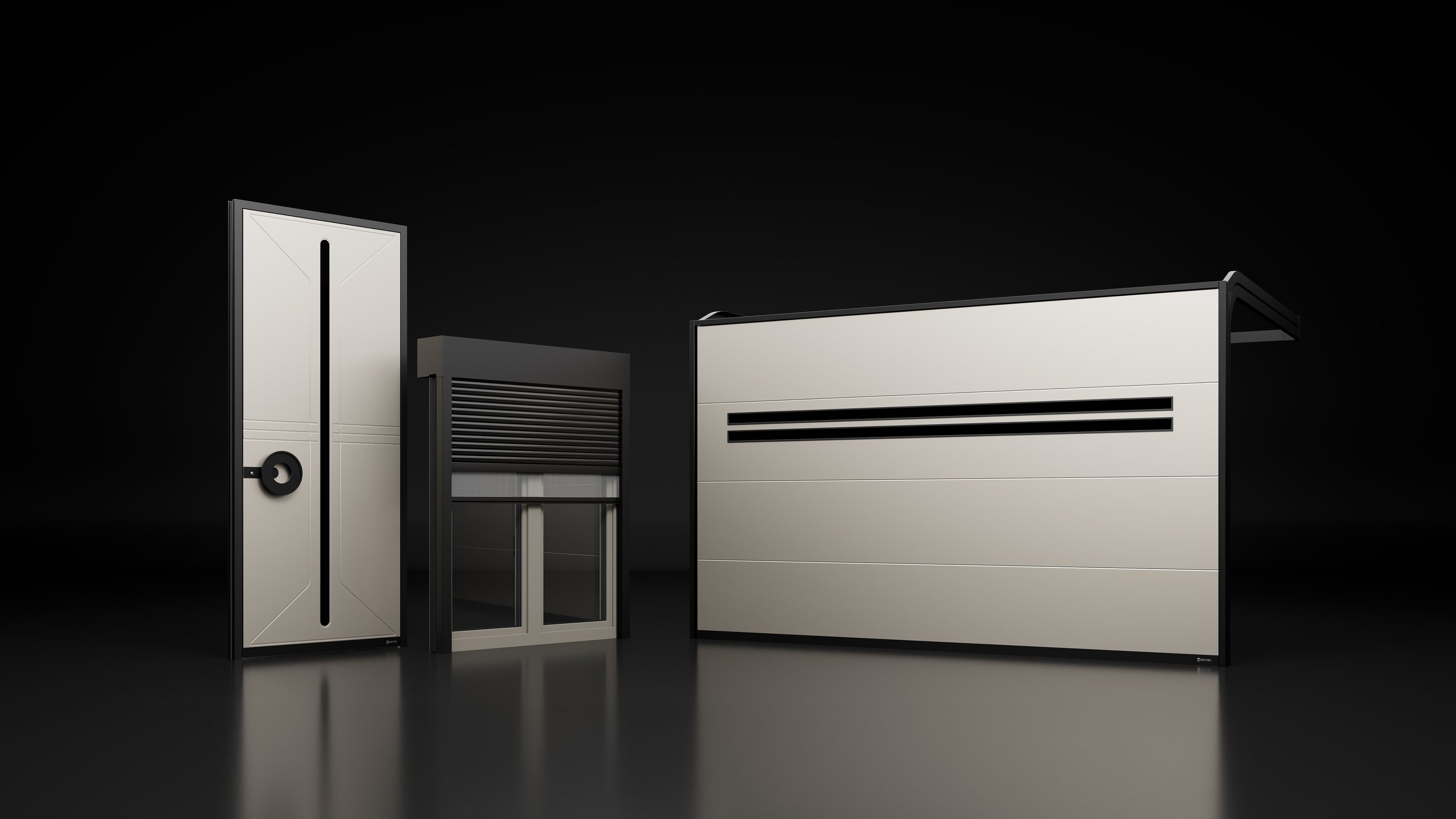 automated insulated sectional garage door system