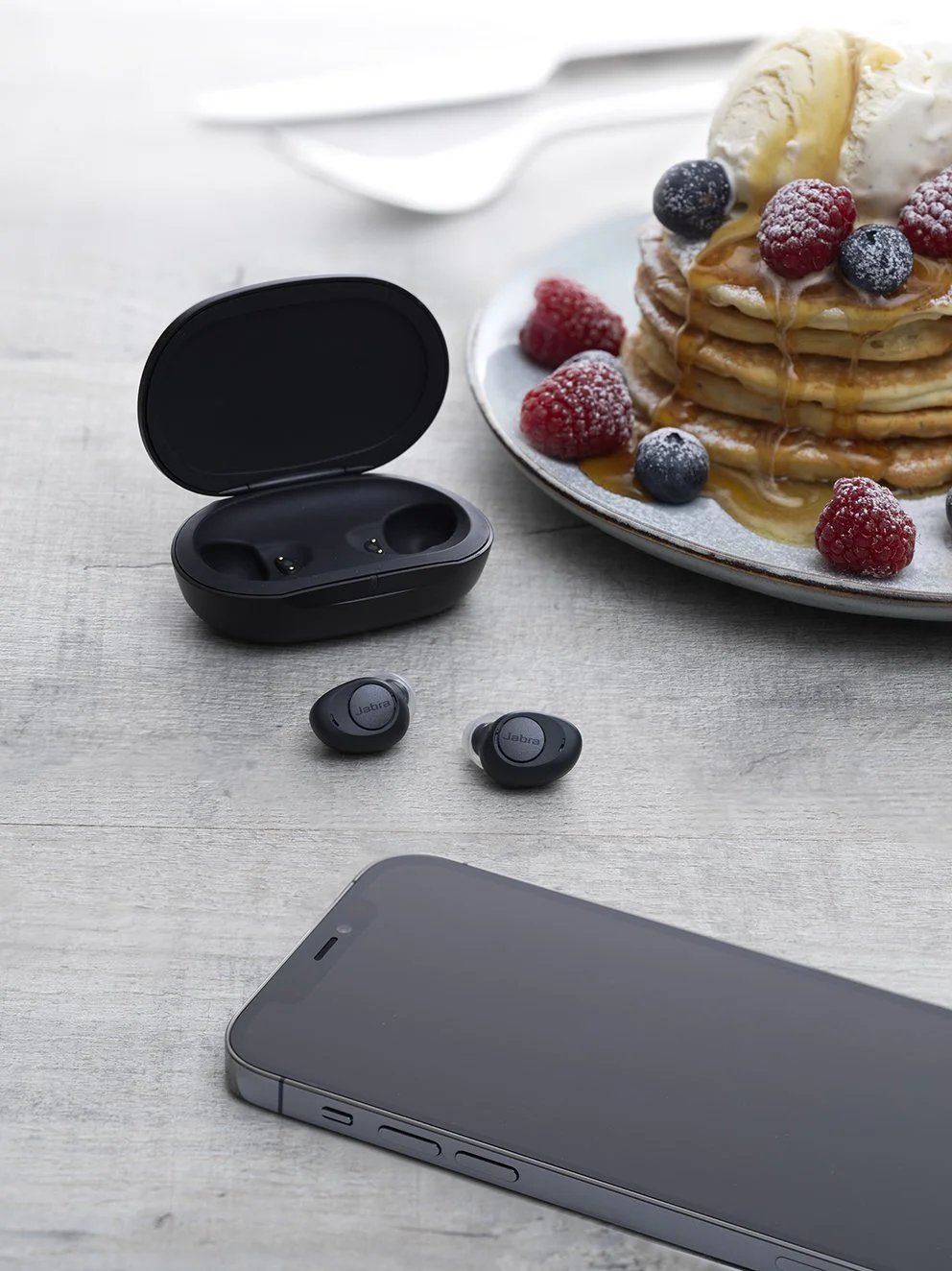 XMEN PANCAKES buds & box & phone.jpg