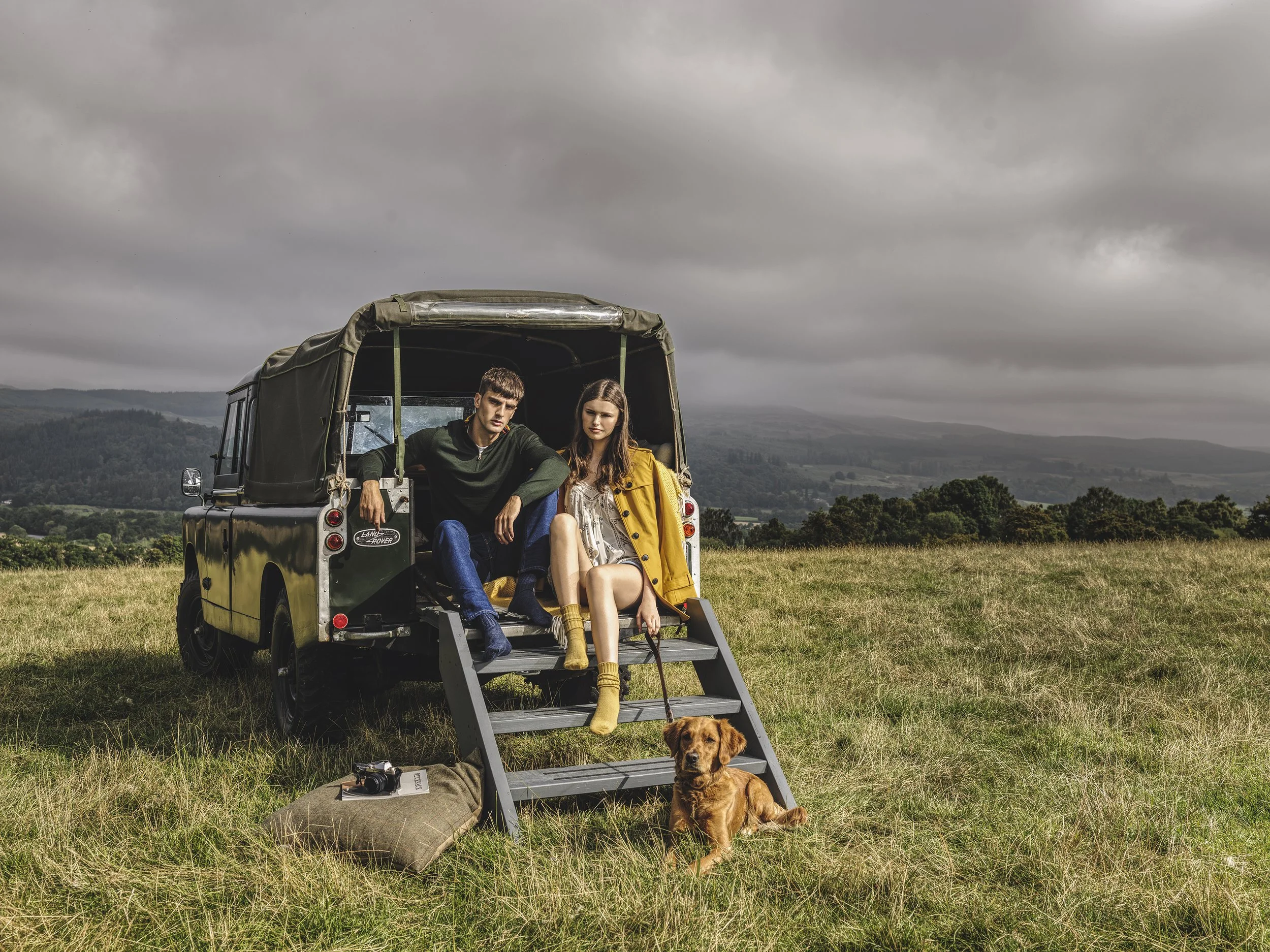 MOHAIR BLUE & MUSTARD JEEP-4.jpg