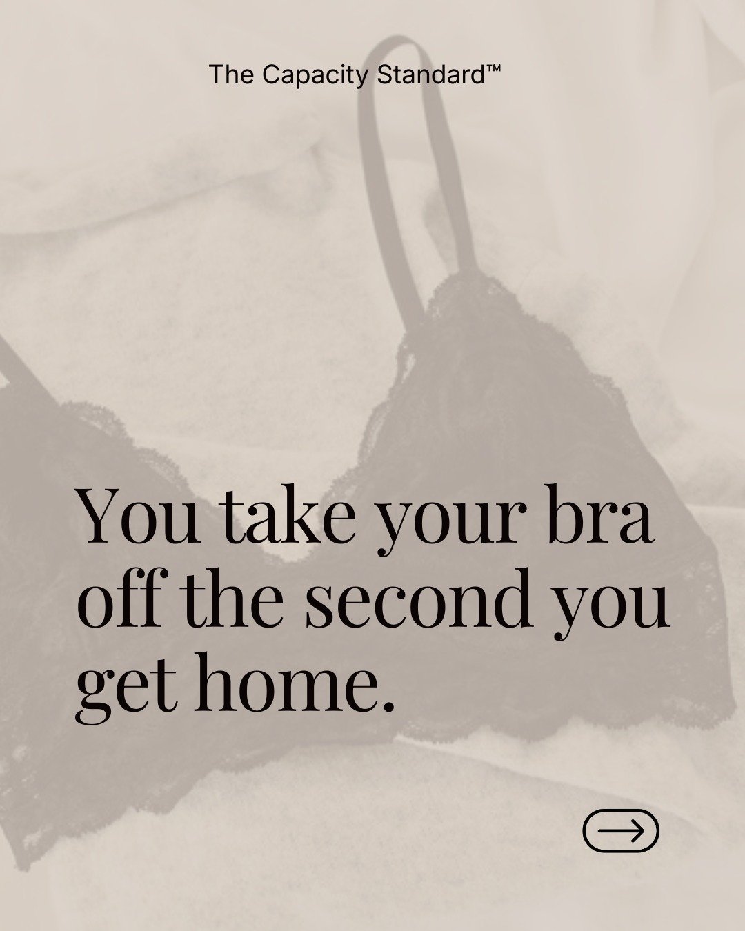Most women don&rsquo;t think twice about taking their bra off the second they get home.
Or unbuttoning their pants.
Or kicking off their shoes.
Or taking off heavy jewelry.
It feels like relief.
And relief is information.
It means your body was manag