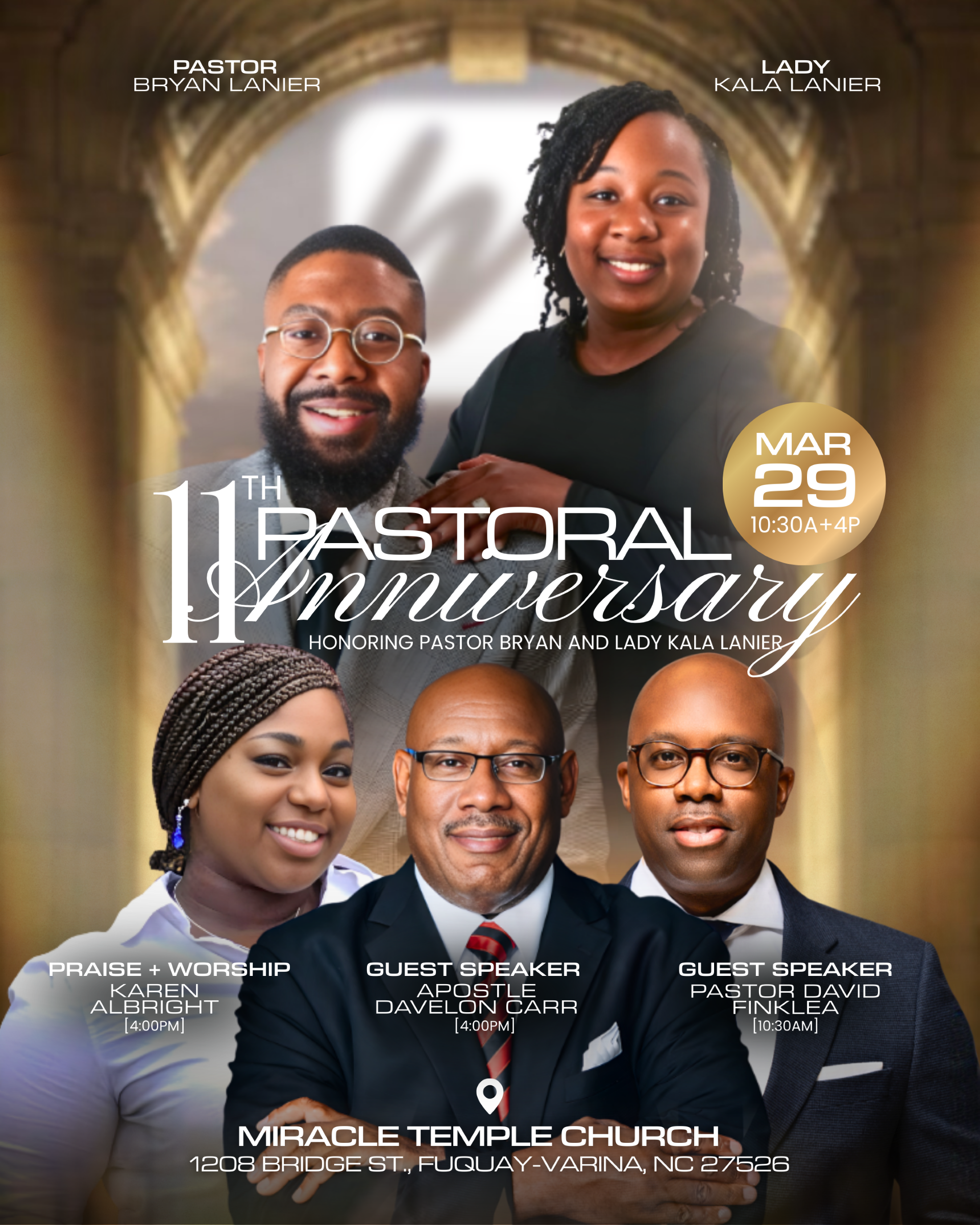 11th Pastor Anniversary