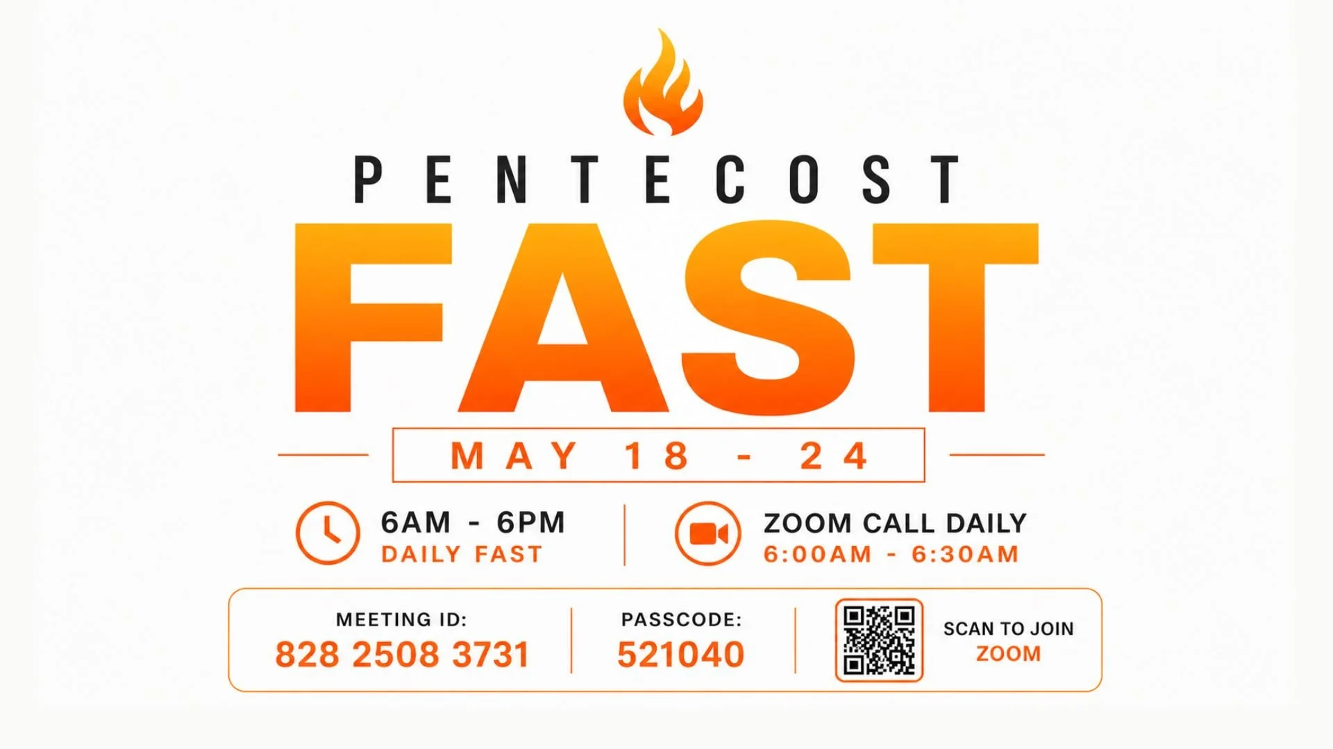 Pentecost Fast