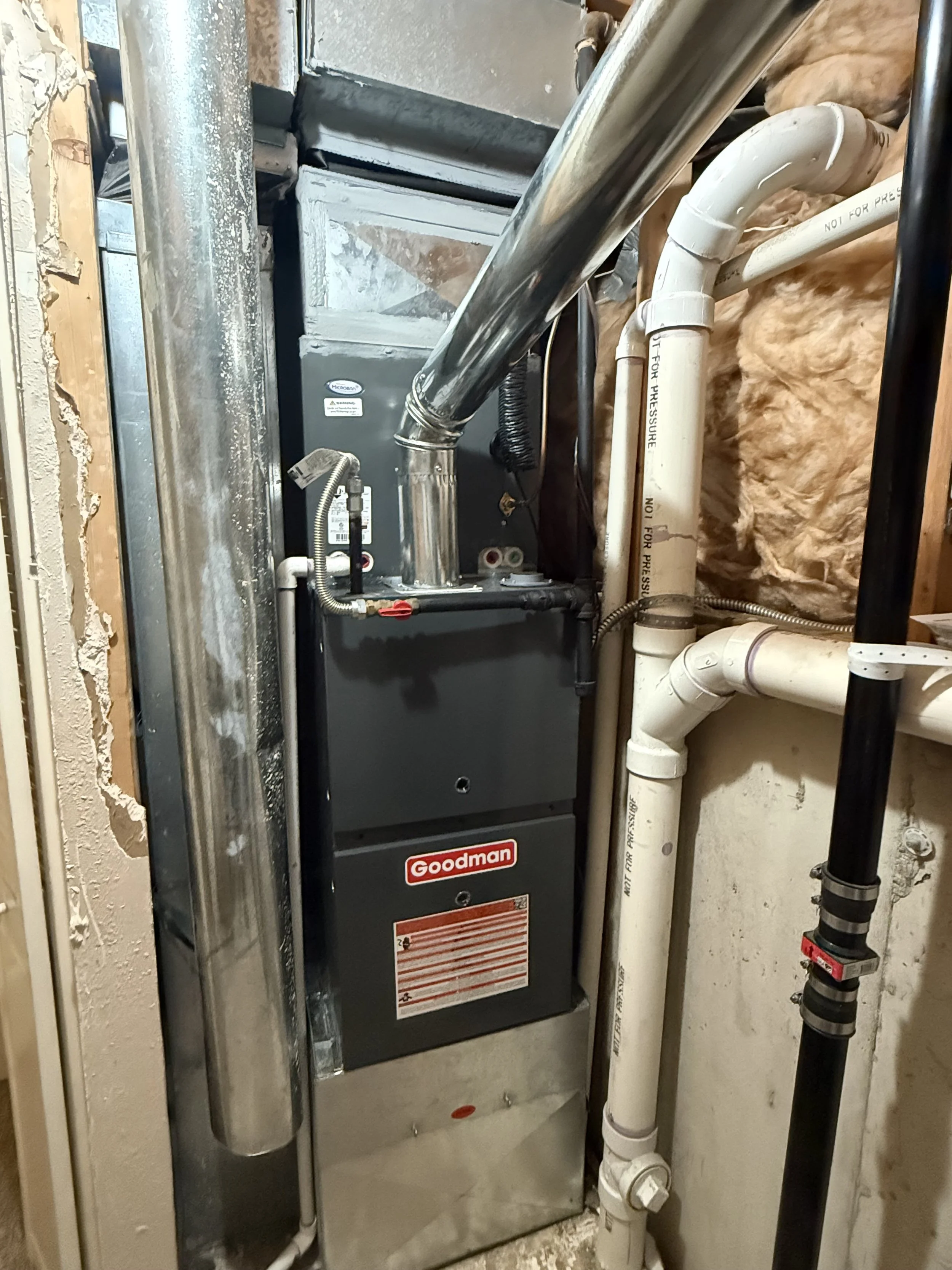 Heating/AC installation systems