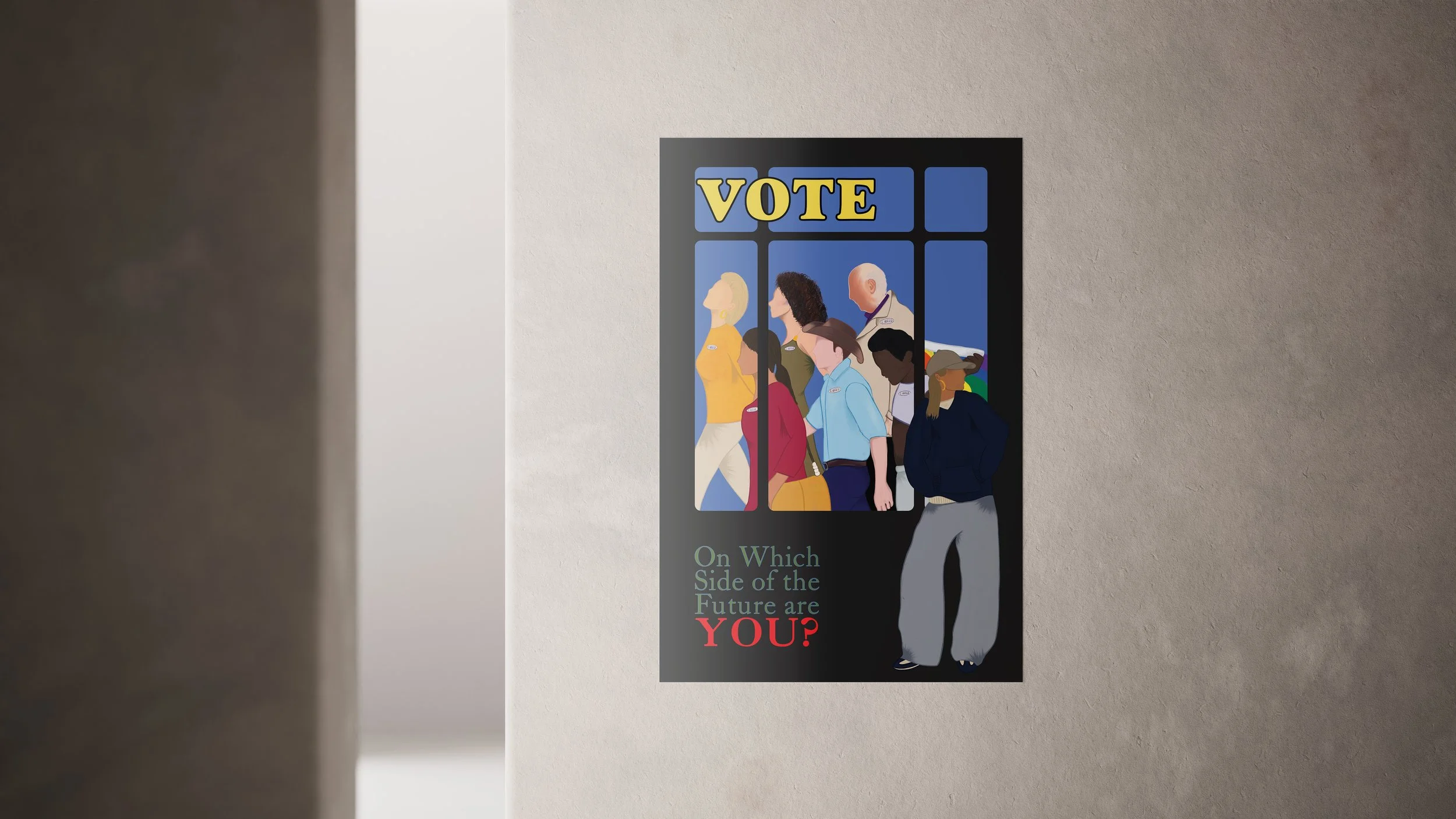 UNMUTED: Designers for Humanity Poster