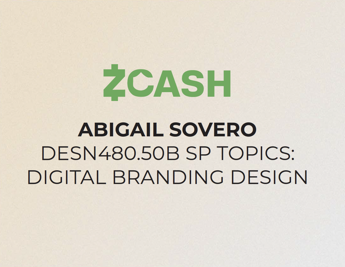 Z-Cash - Branding