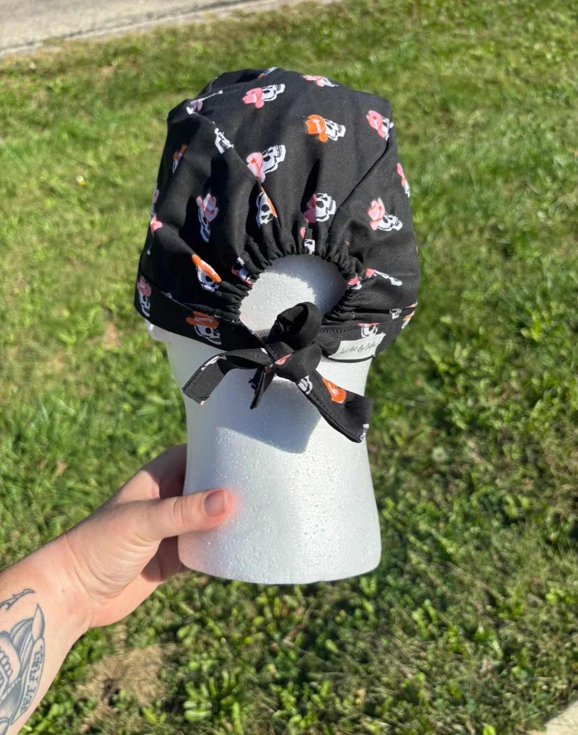 Cowboy Skull Unisex Mann BACK.jpg