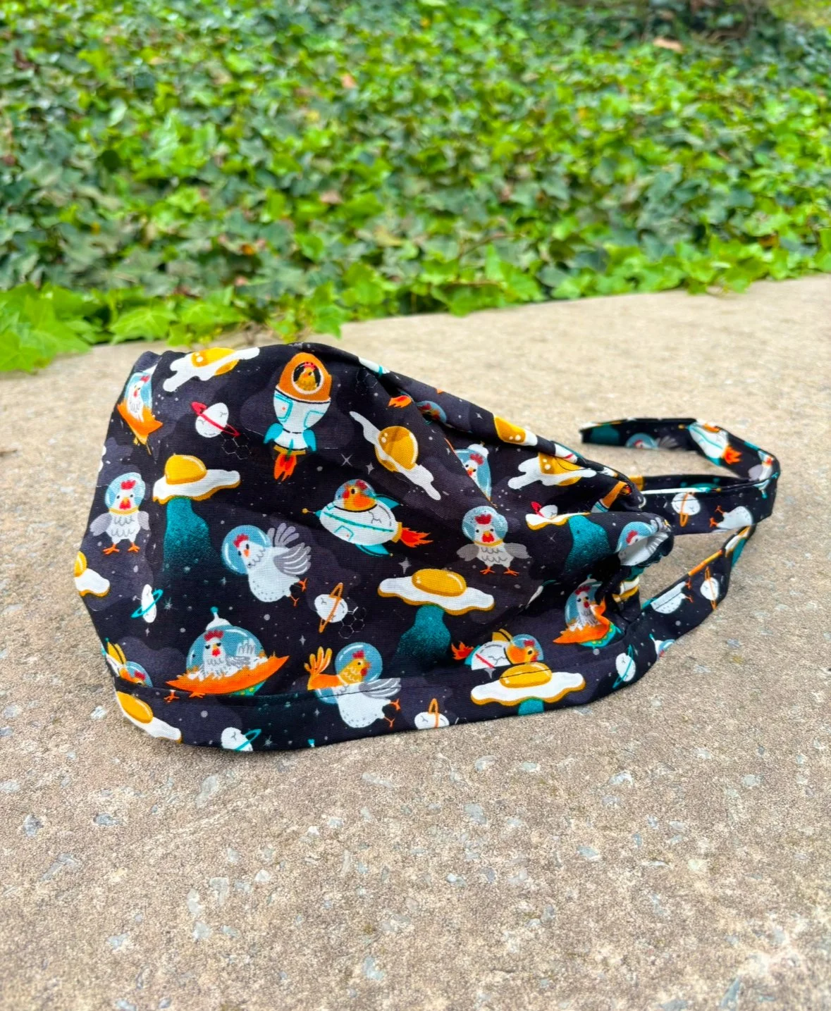 Space Chicken Scrub Cap - UNISEX