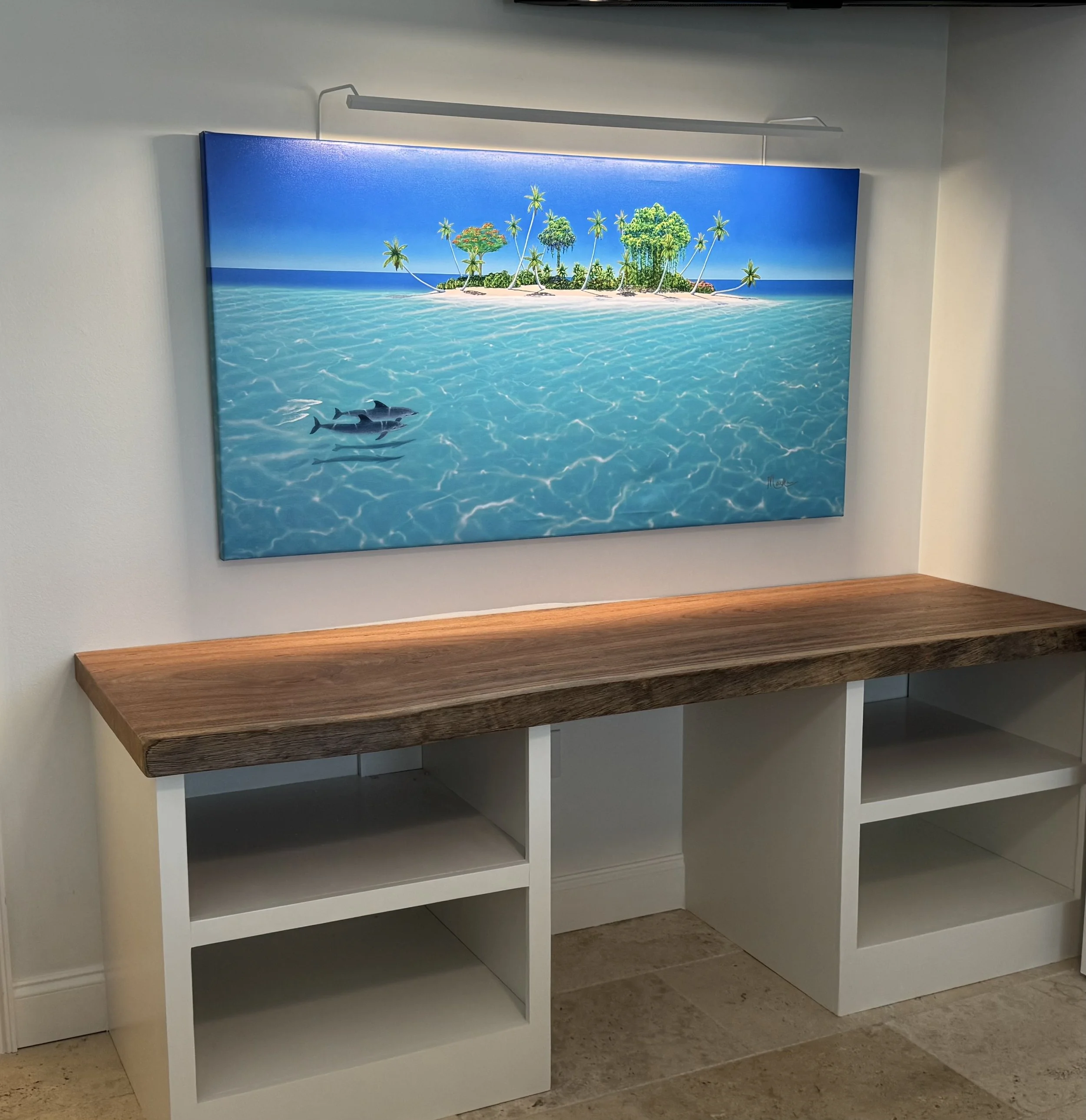 MasterBedroom Desk & Artwork