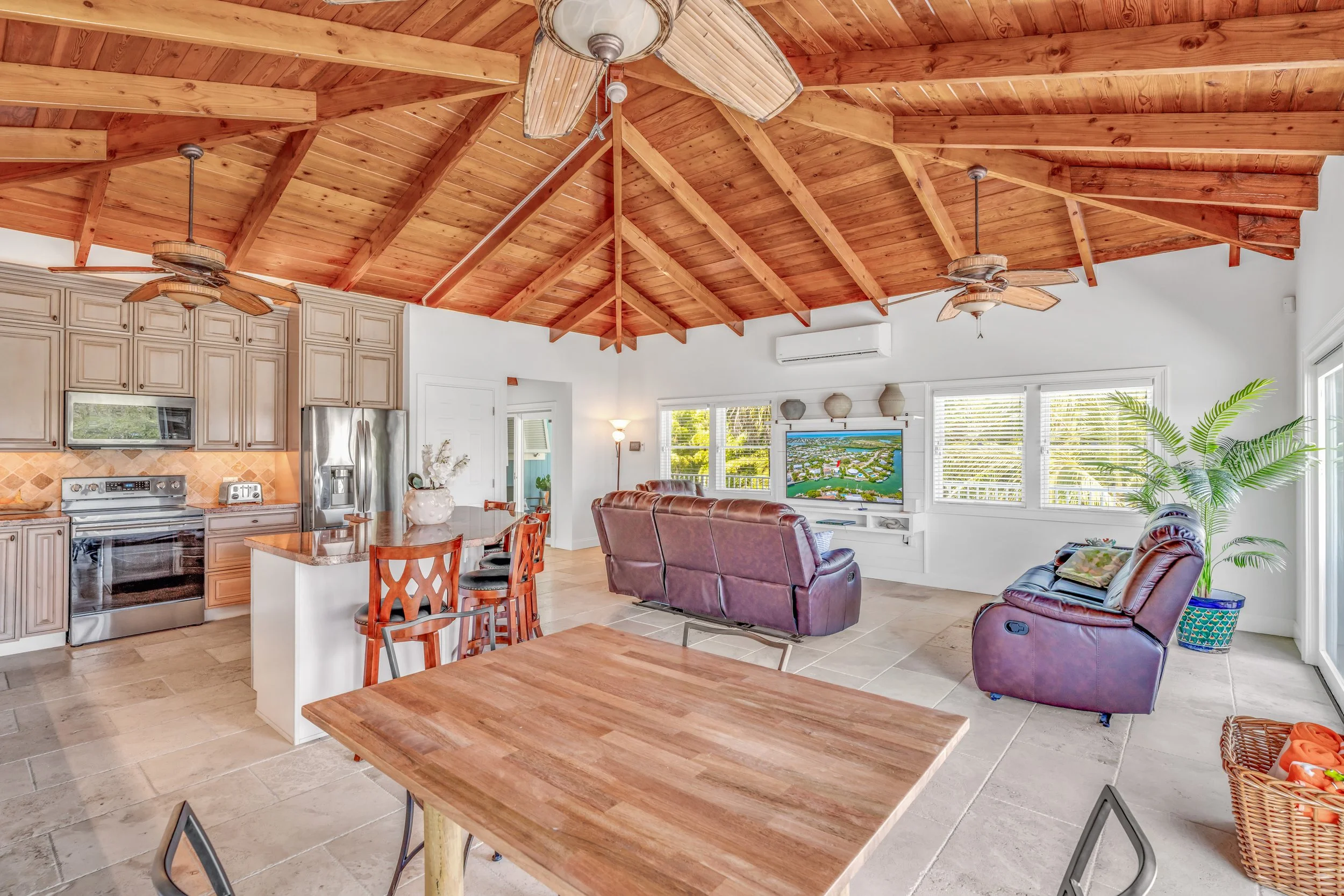 Kitchen / Living / Breakfast Area