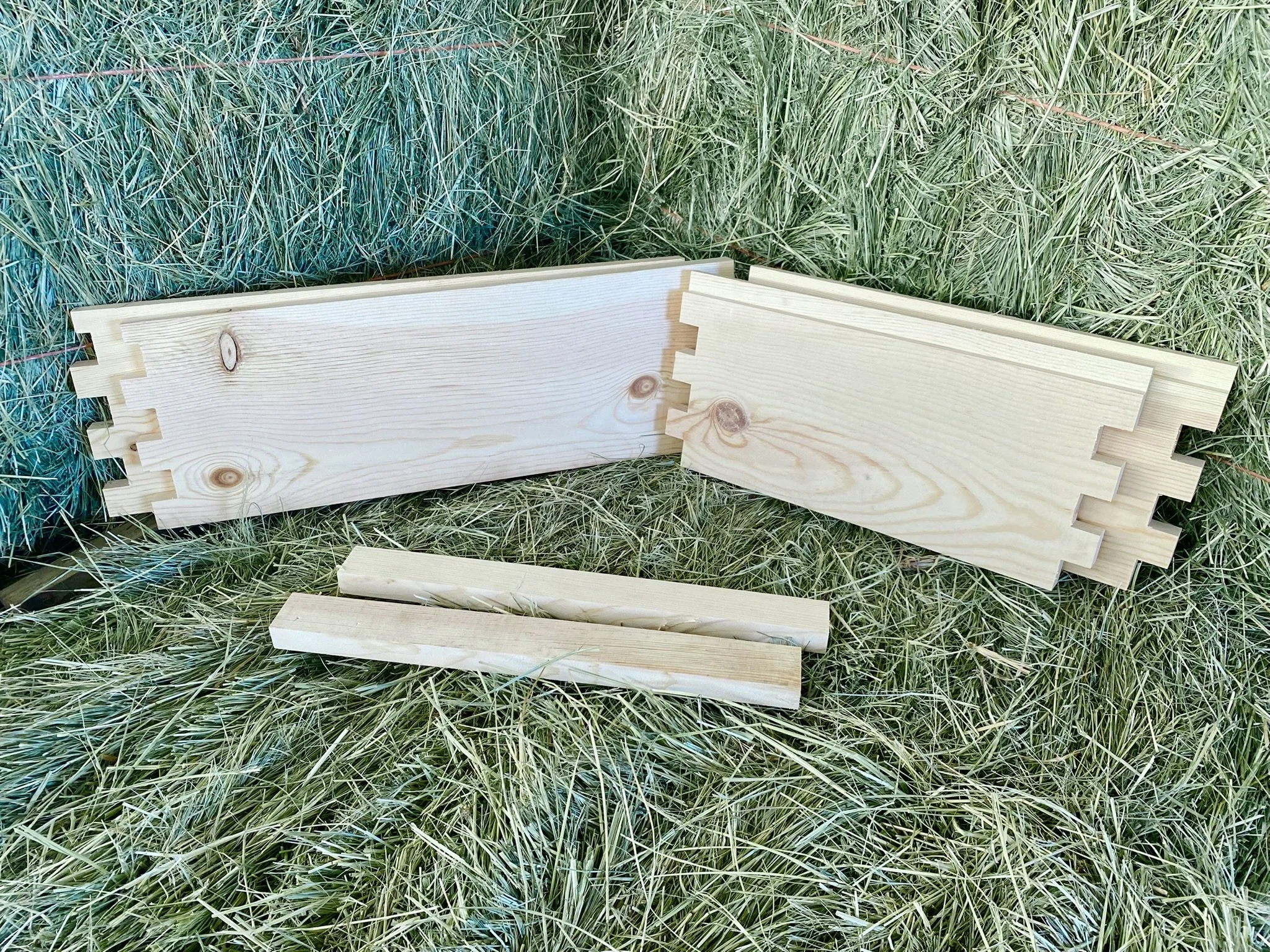 Western (medium) Box - 8 Frame Unassembled