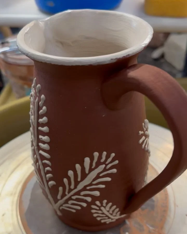 New jug!  I&rsquo;m really pleased the way this one came out.

🥳