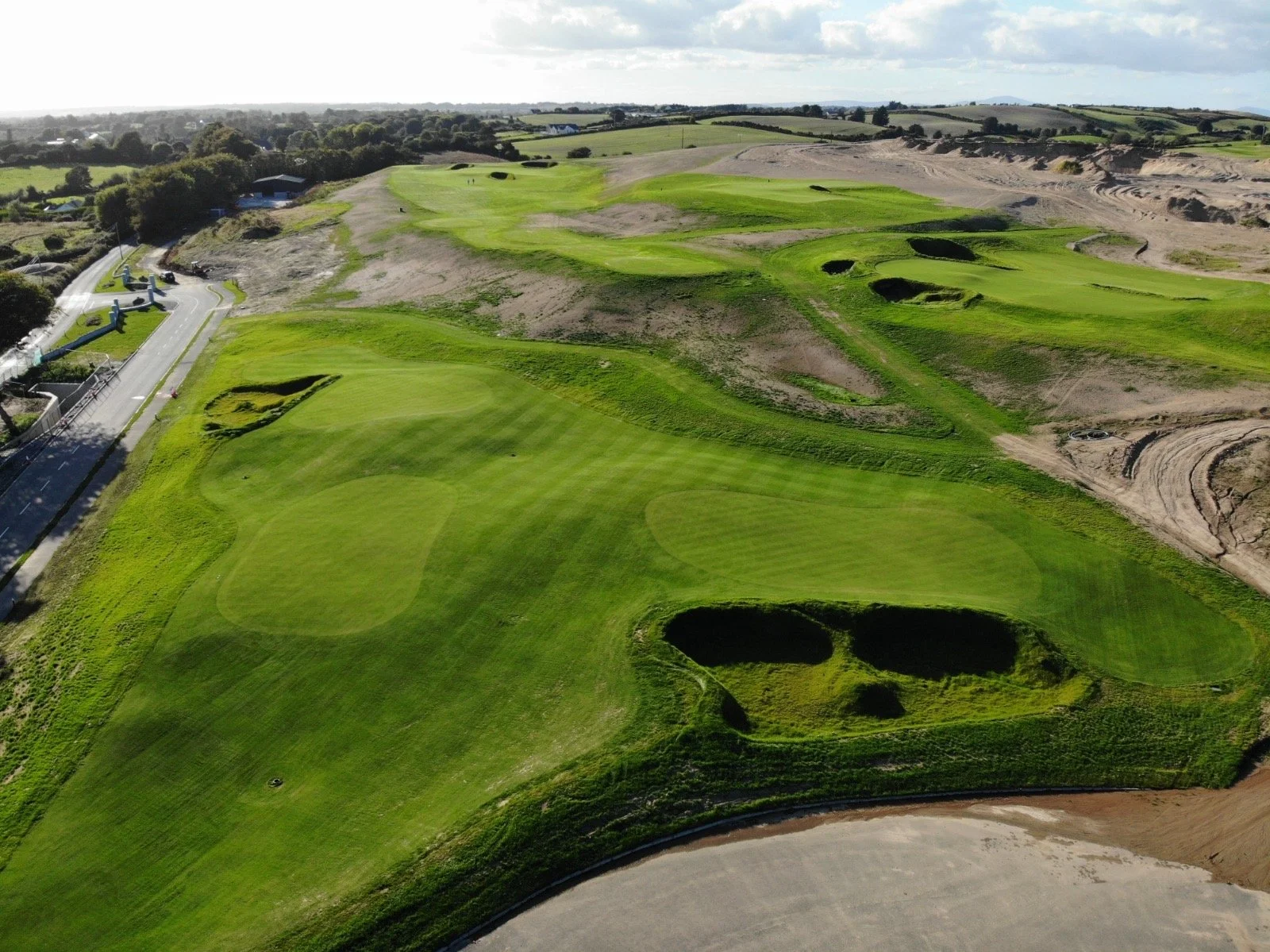 Work in progress Short game practice area.JPEG