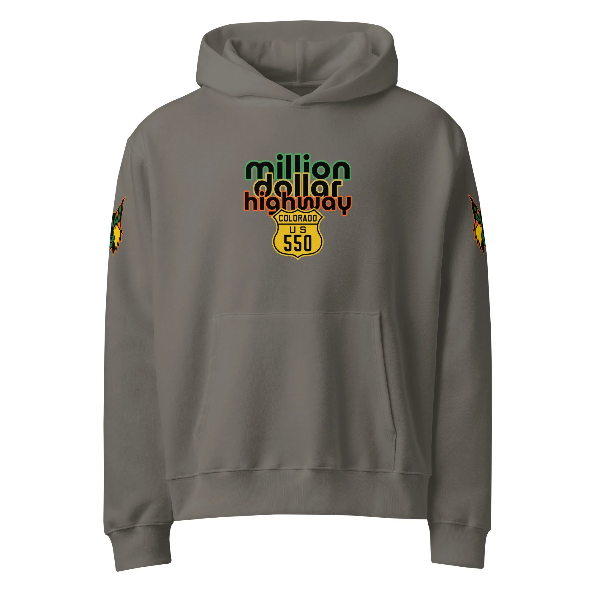 rawah million dollar oversized heavyweight hoodie