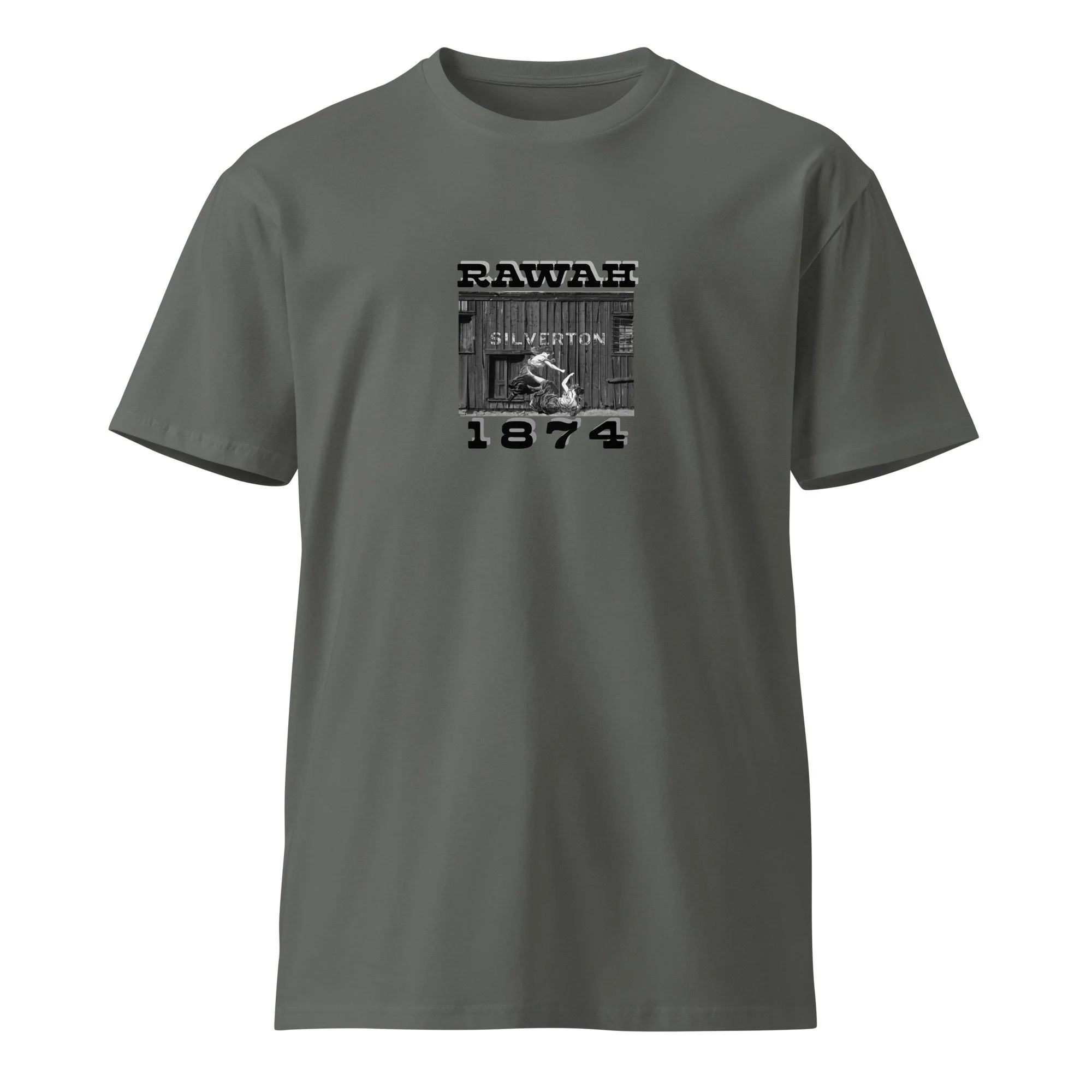 rawah b&w silverton premium t-shirt