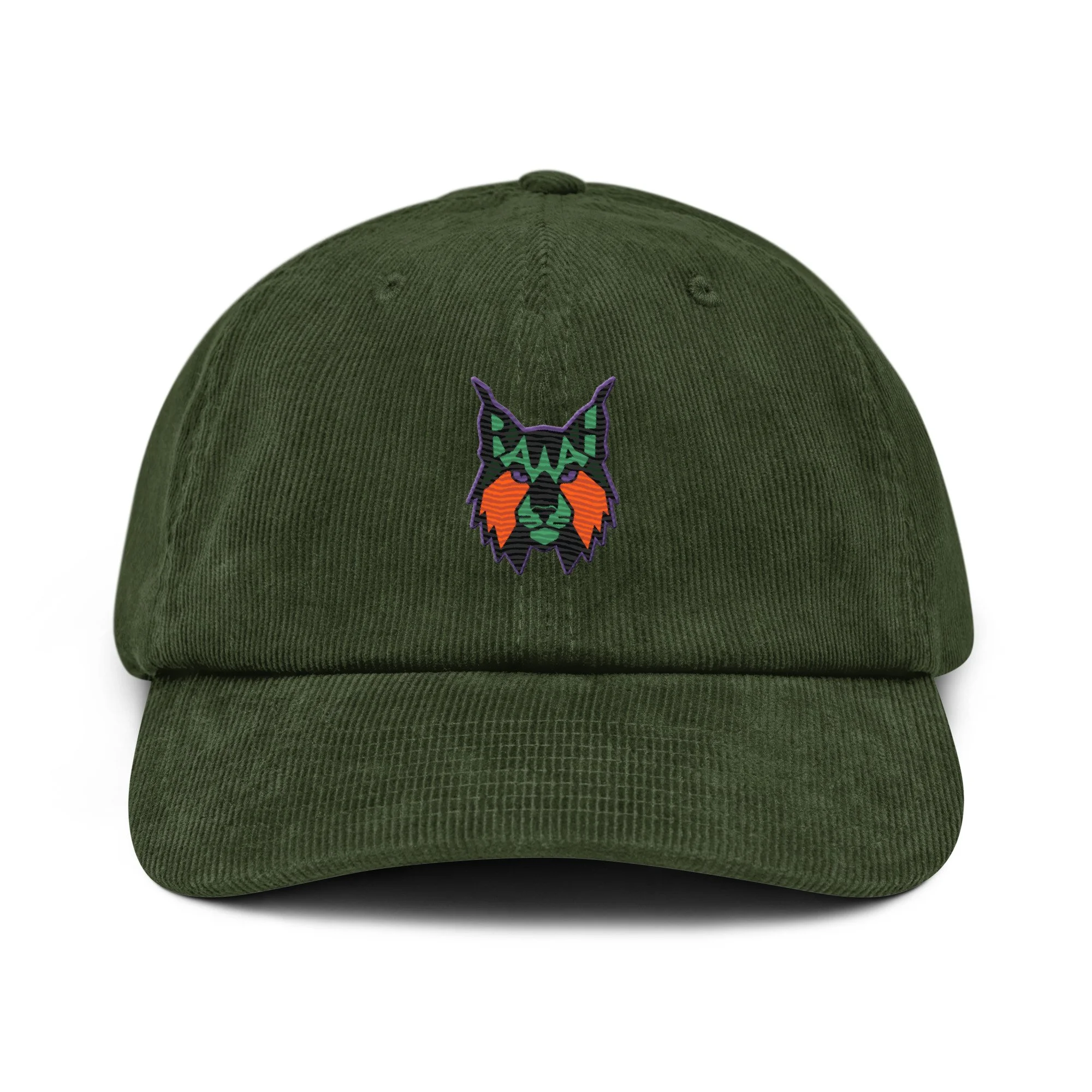 rawah lynx nisqually corduroy dad hat