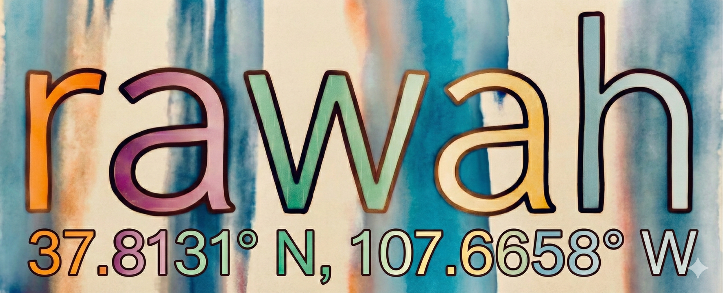 rawah GPS cloud camo sticker