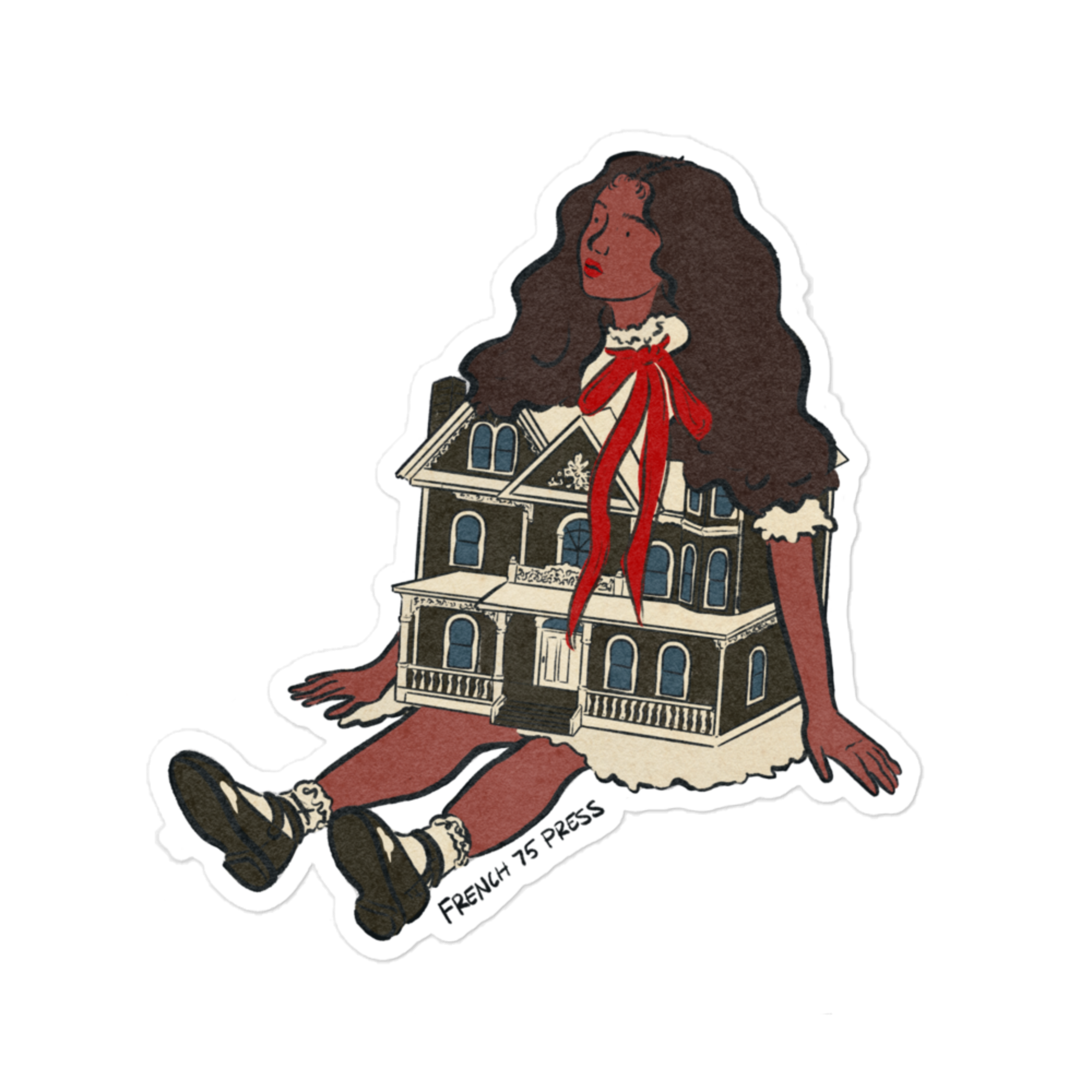 Olive in Wonderland Sticker
