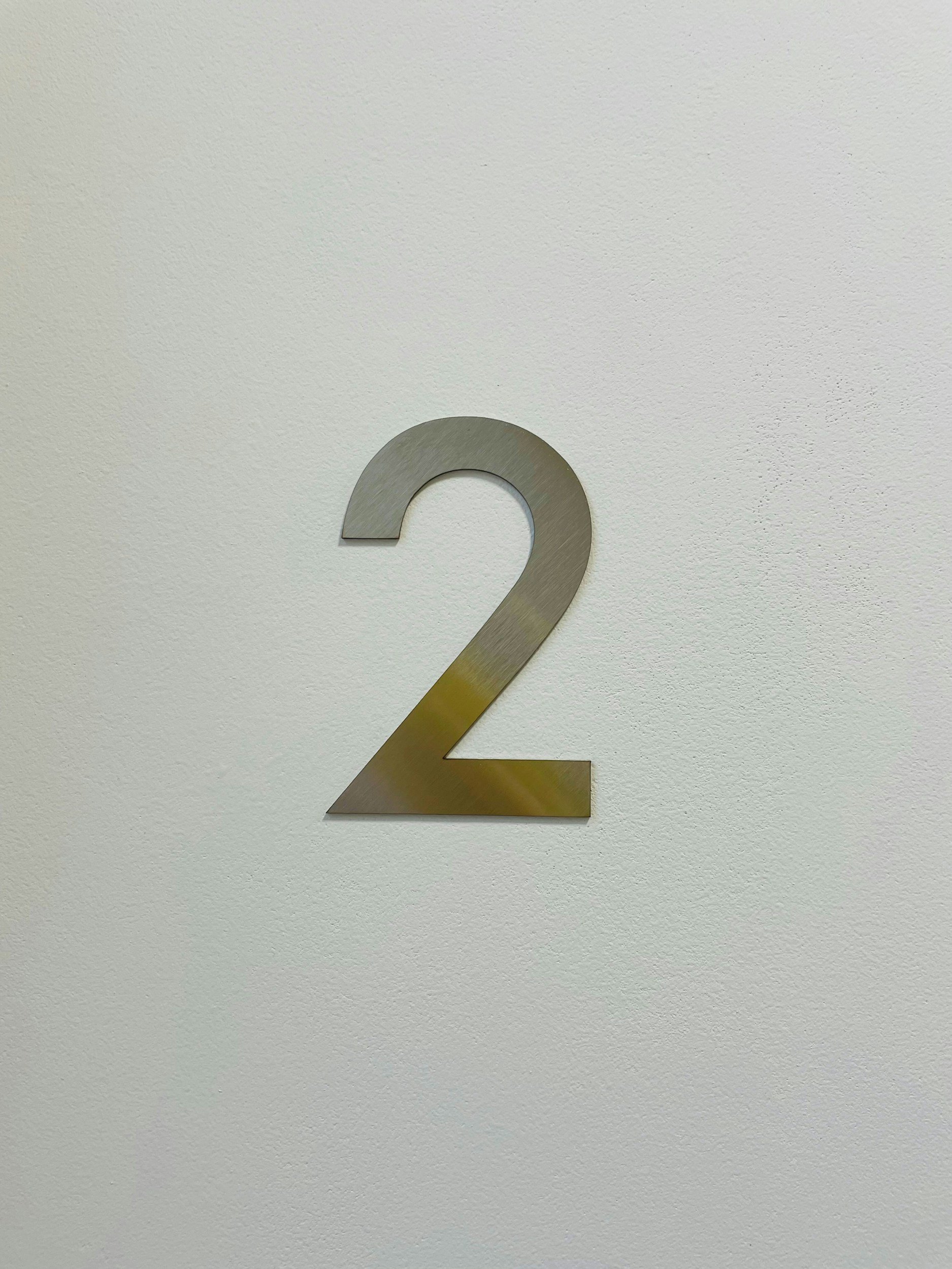 image of the number two.
