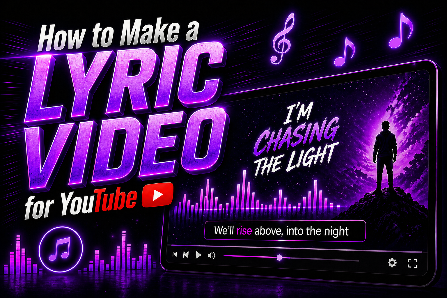 How to Make a Lyric Video for YouTube