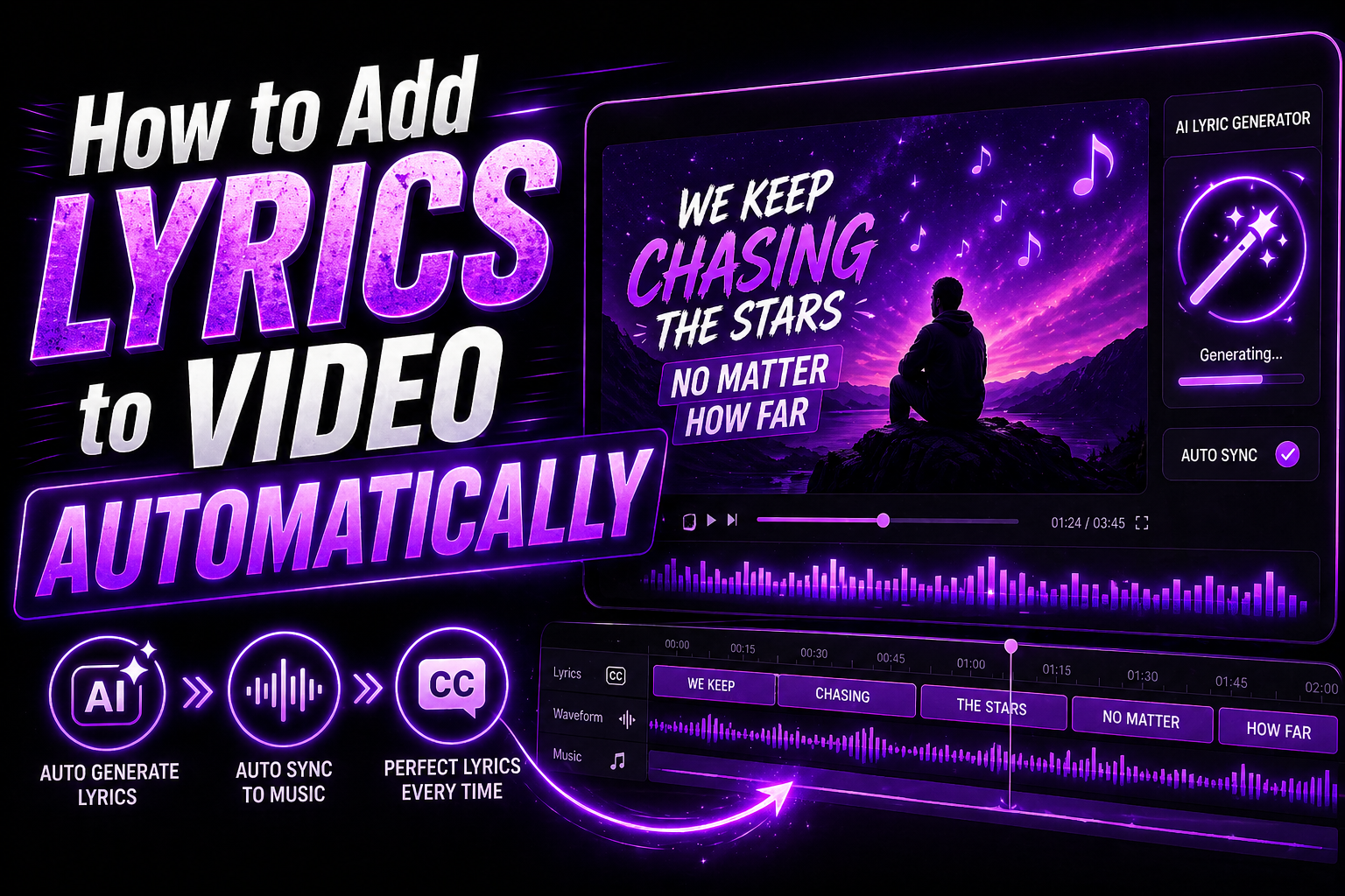 How to Add Lyrics to Video Automatically