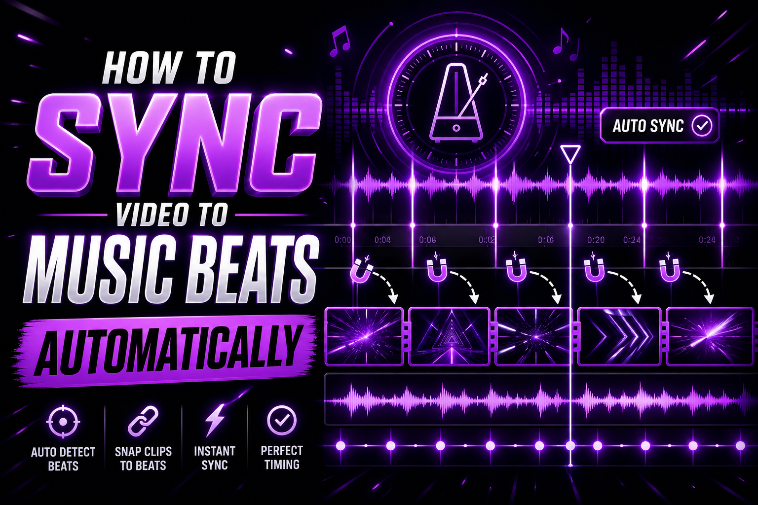 How to Sync Video to Music Beats Automatically
