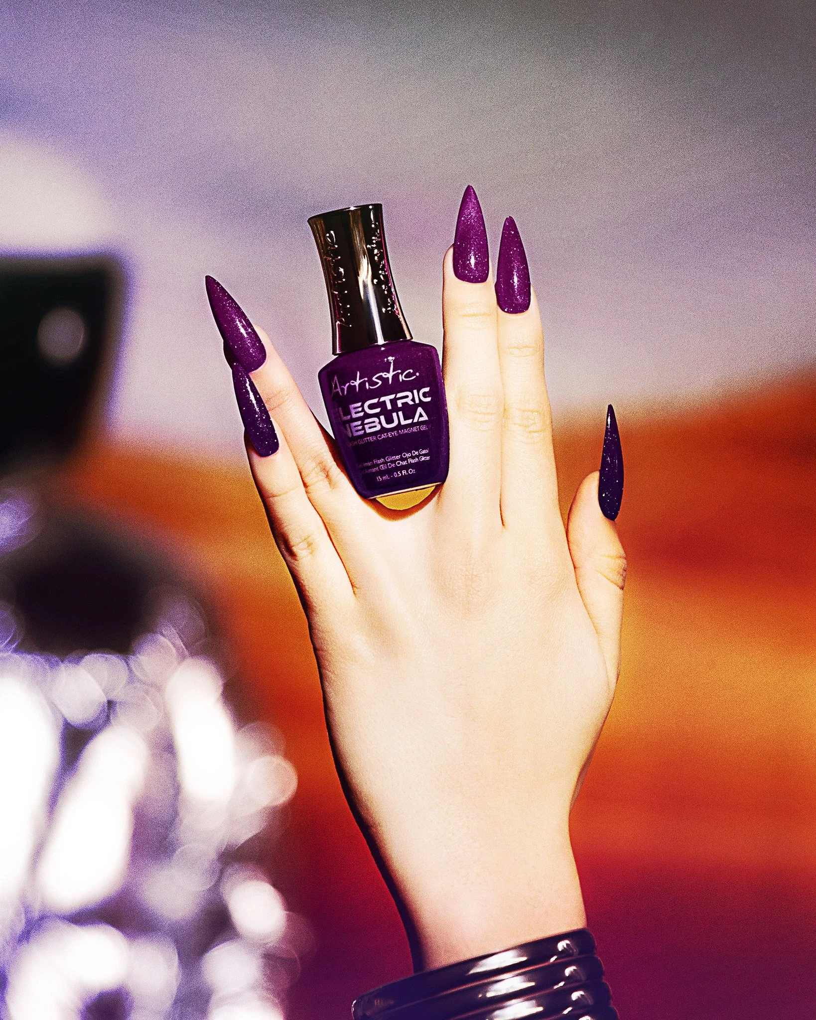 Electric Nebula for Artistic Nail Design Summer 2025