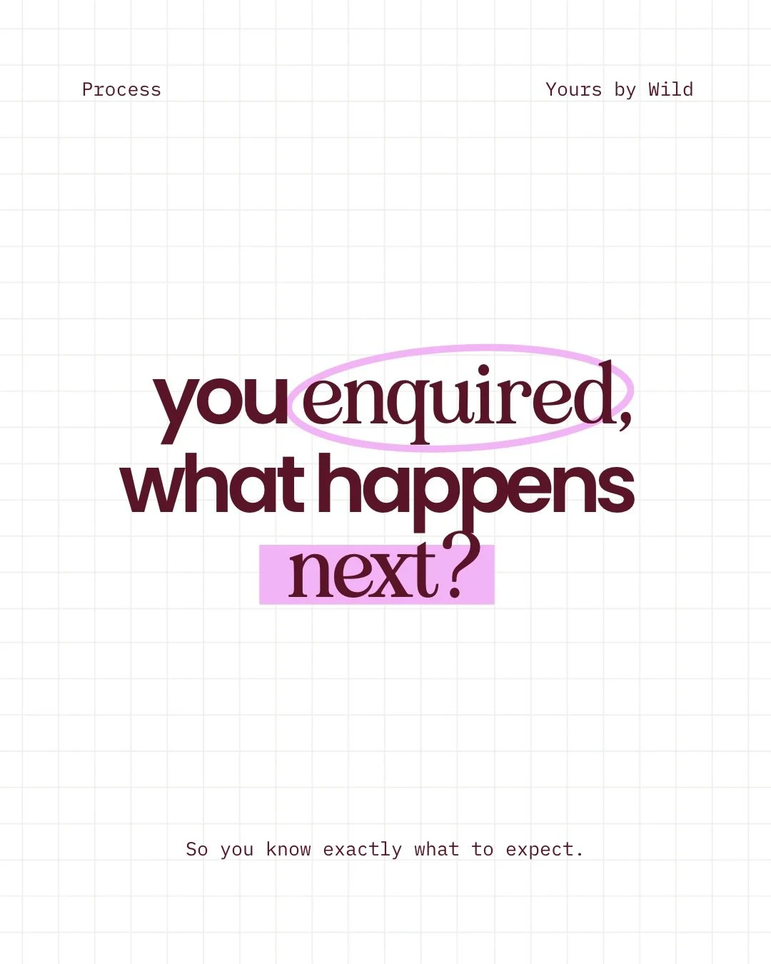 Branding doesn&rsquo;t have to feel overwhelming. 

My clear and simple approach to branding is for all the small business owners with too many tabs open. Here&rsquo;s exactly what happens after you enquire -  so you know what to expect and can decid