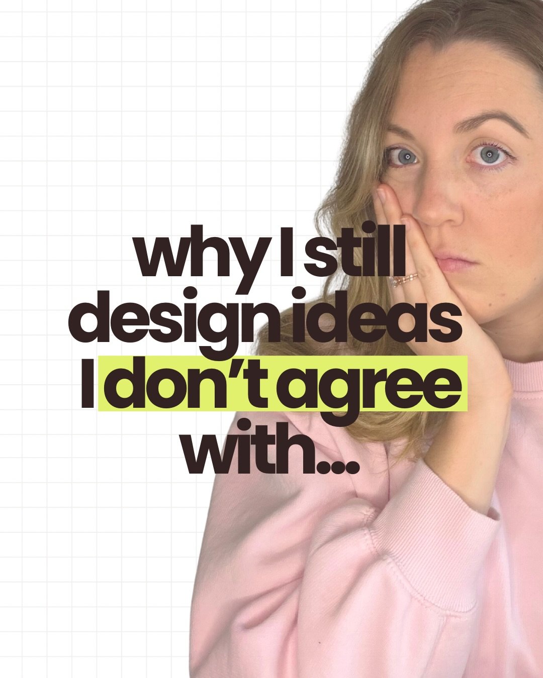 One of the quickest ways to build confidence in a brand decision? Seeing the version that doesn&rsquo;t quite work. 

I get it&hellip; this business is your baby. And sometimes you get fixated on one idea you&rsquo;re sure will work. Even after seein