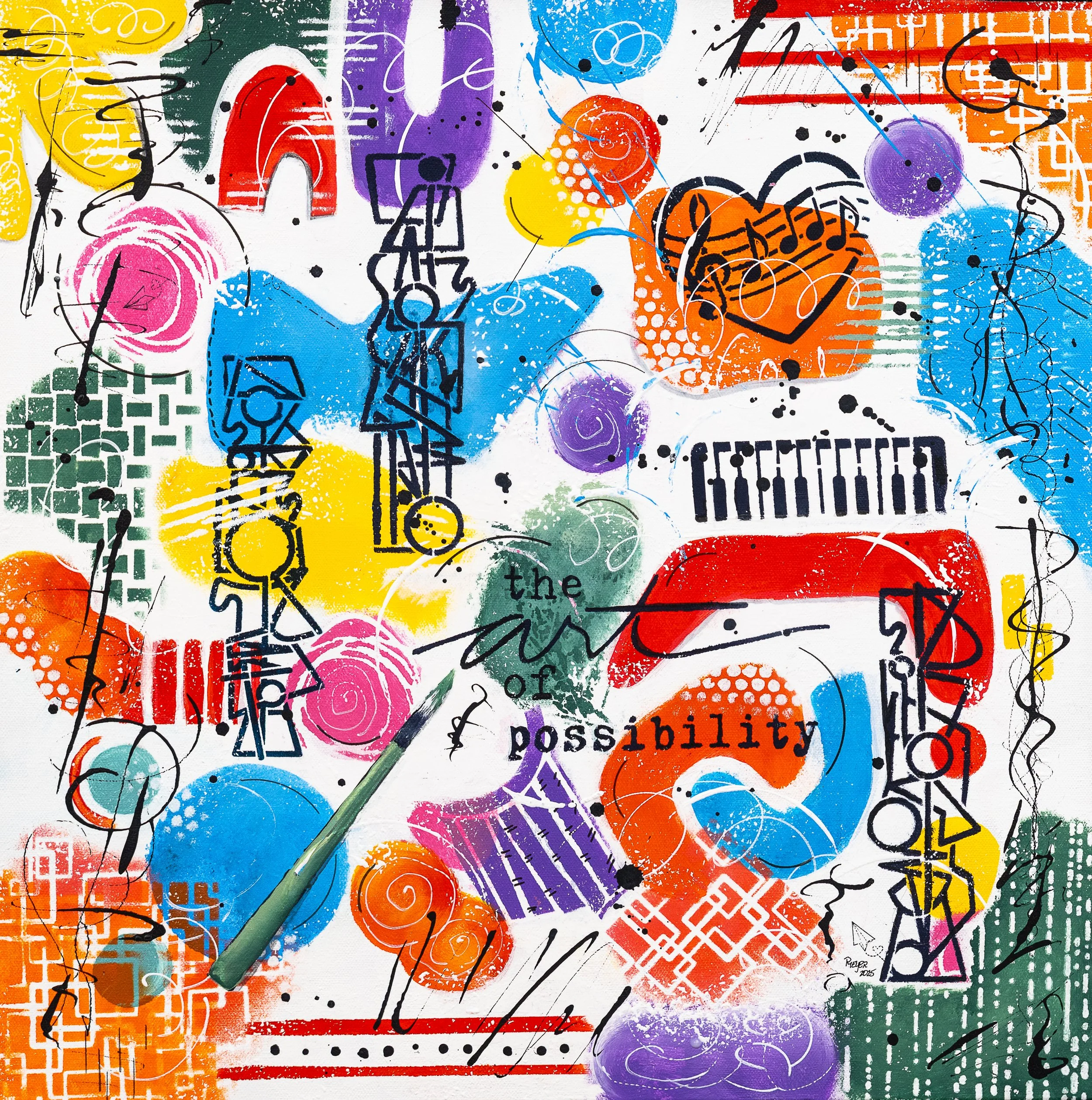 The Art of Possibility 20x20 $260 SOLD