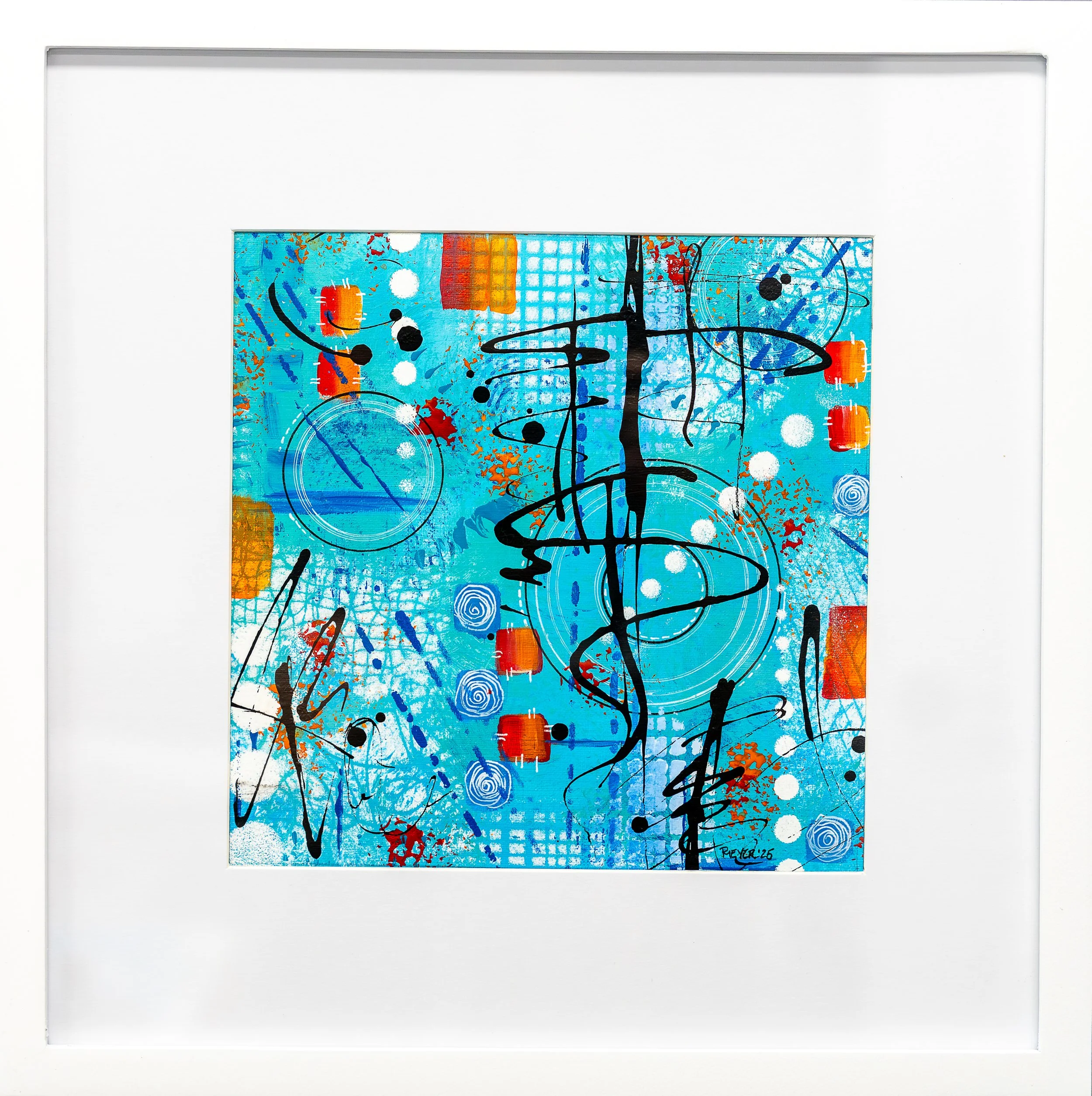 Bits and Sparks in Blue Motion