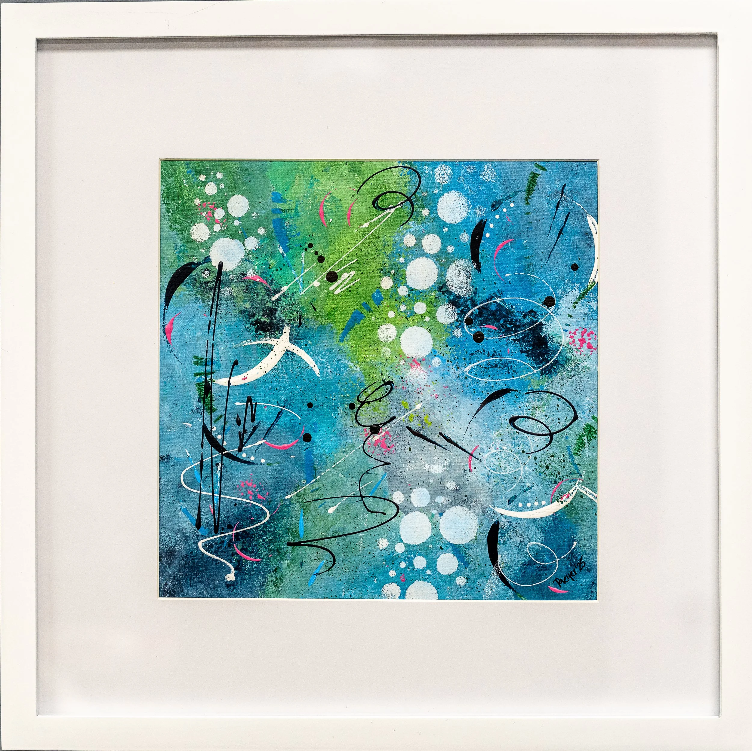 Secrets Woven in Twlight Swirls $125 SOLD