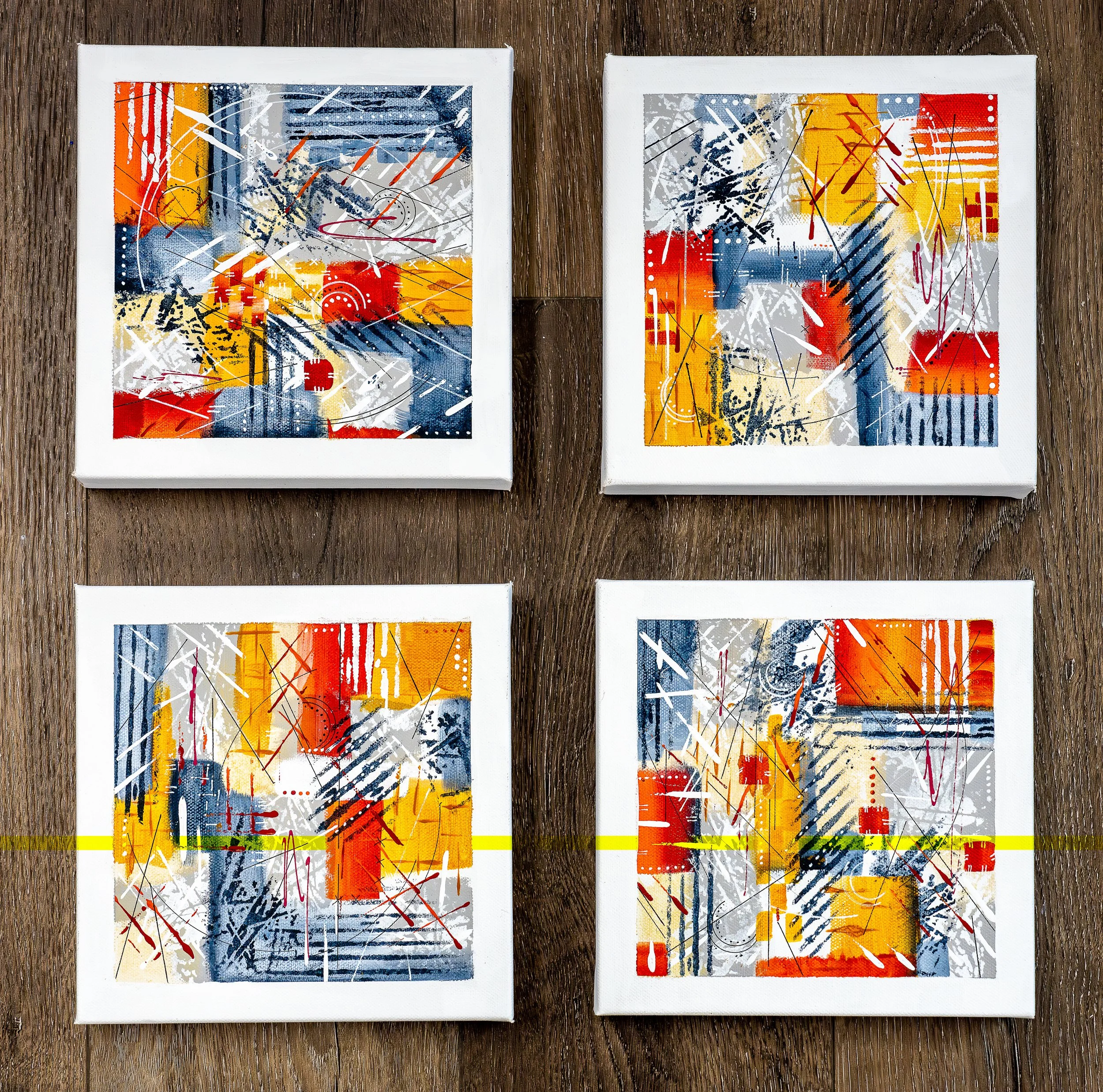 Collision of Sunset & Denim