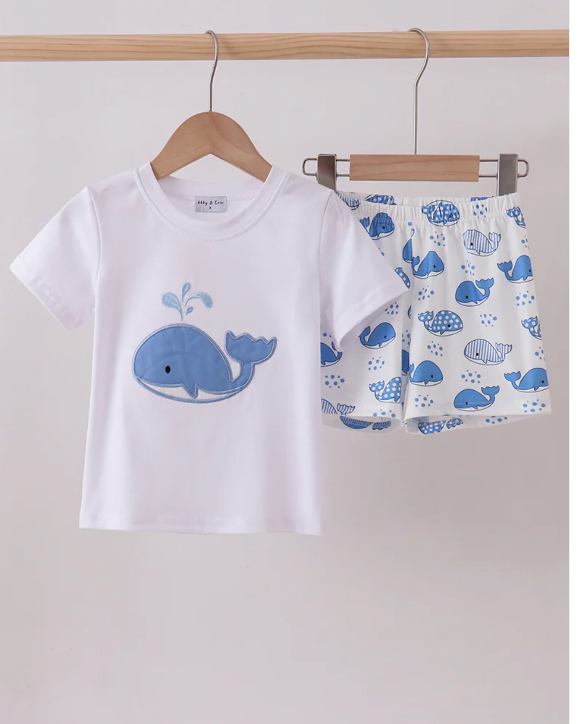 Whale Shirt & Short Set