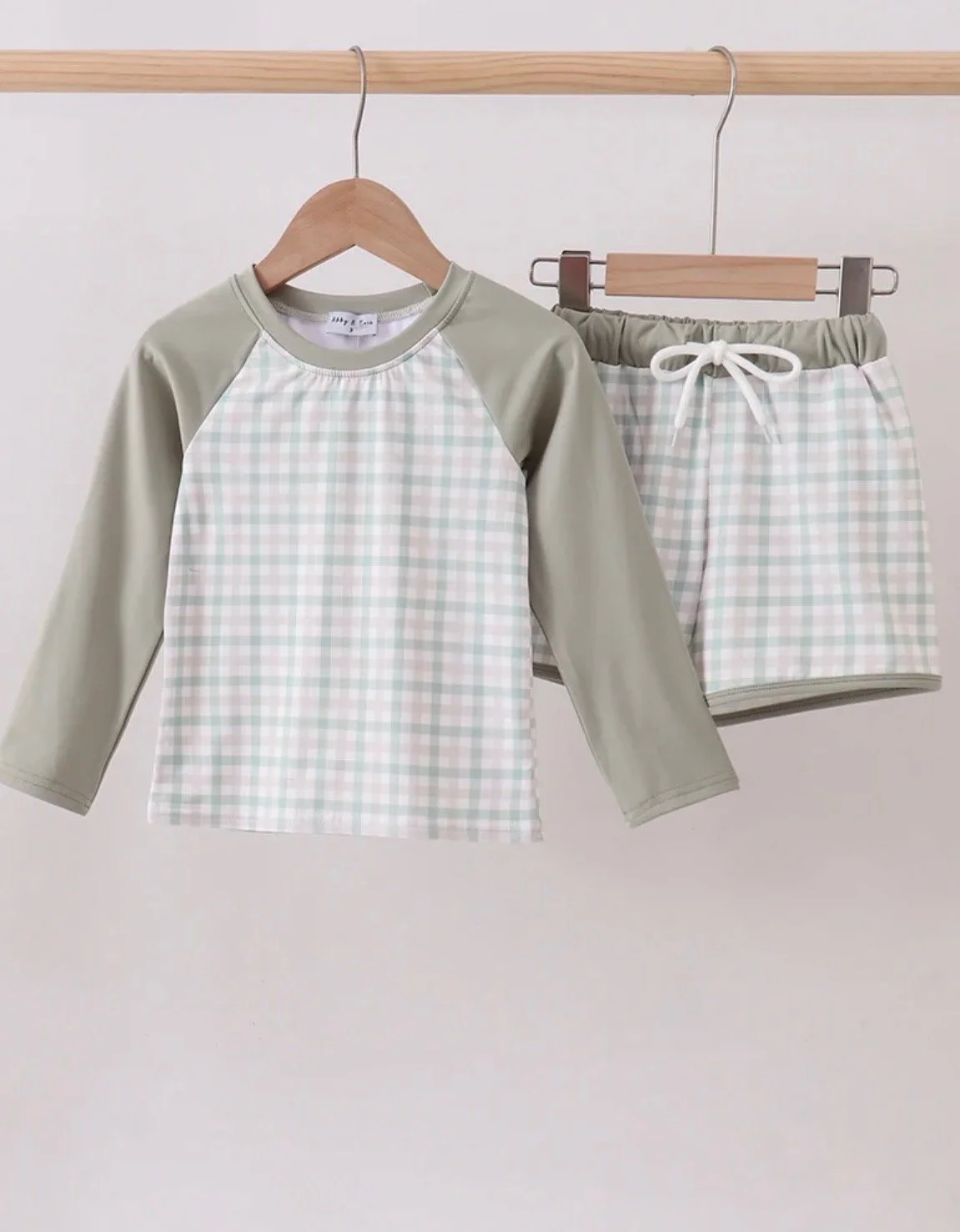 Sage Rash guard Swimsuit