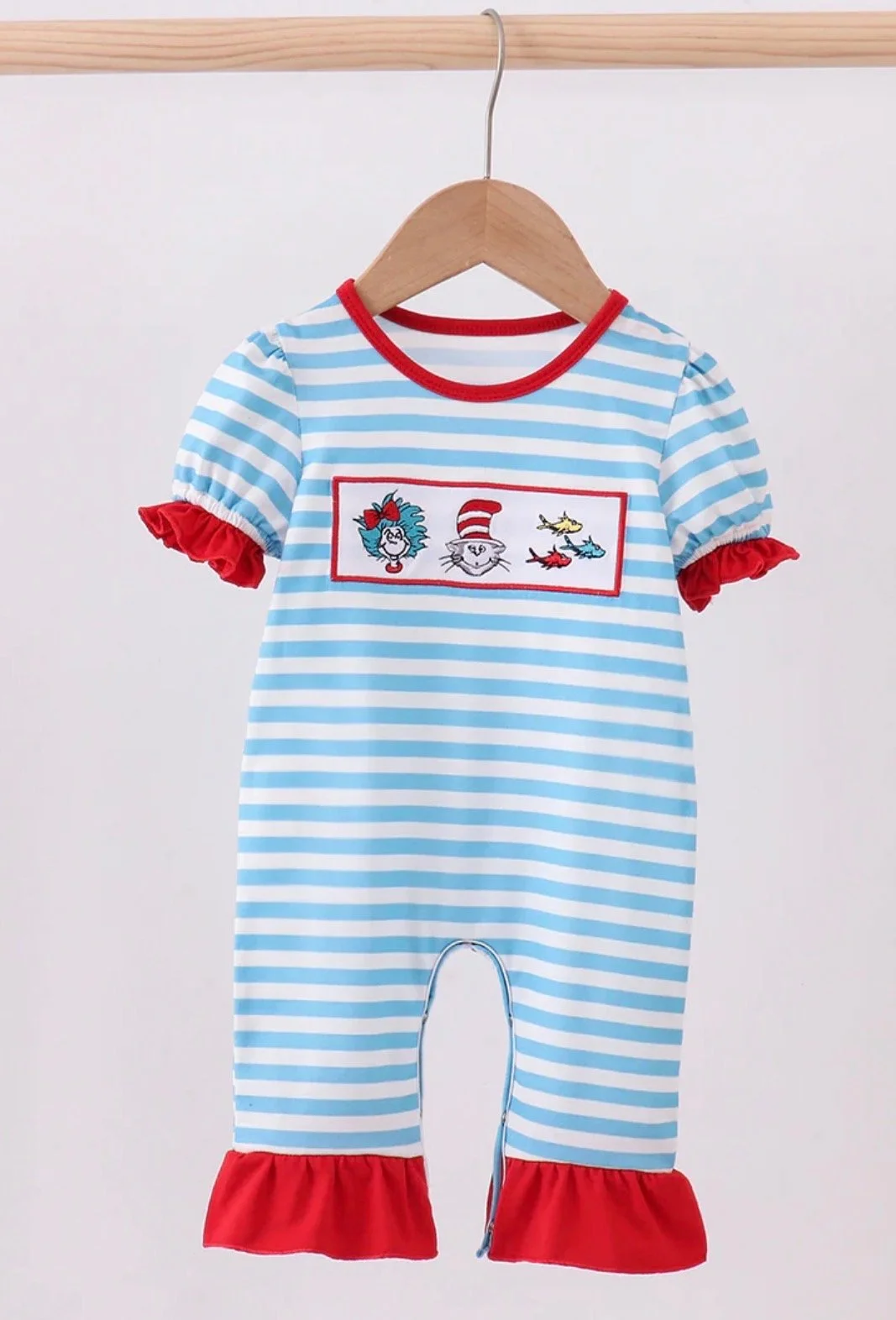 Dr. Seuss Ruffle Romper