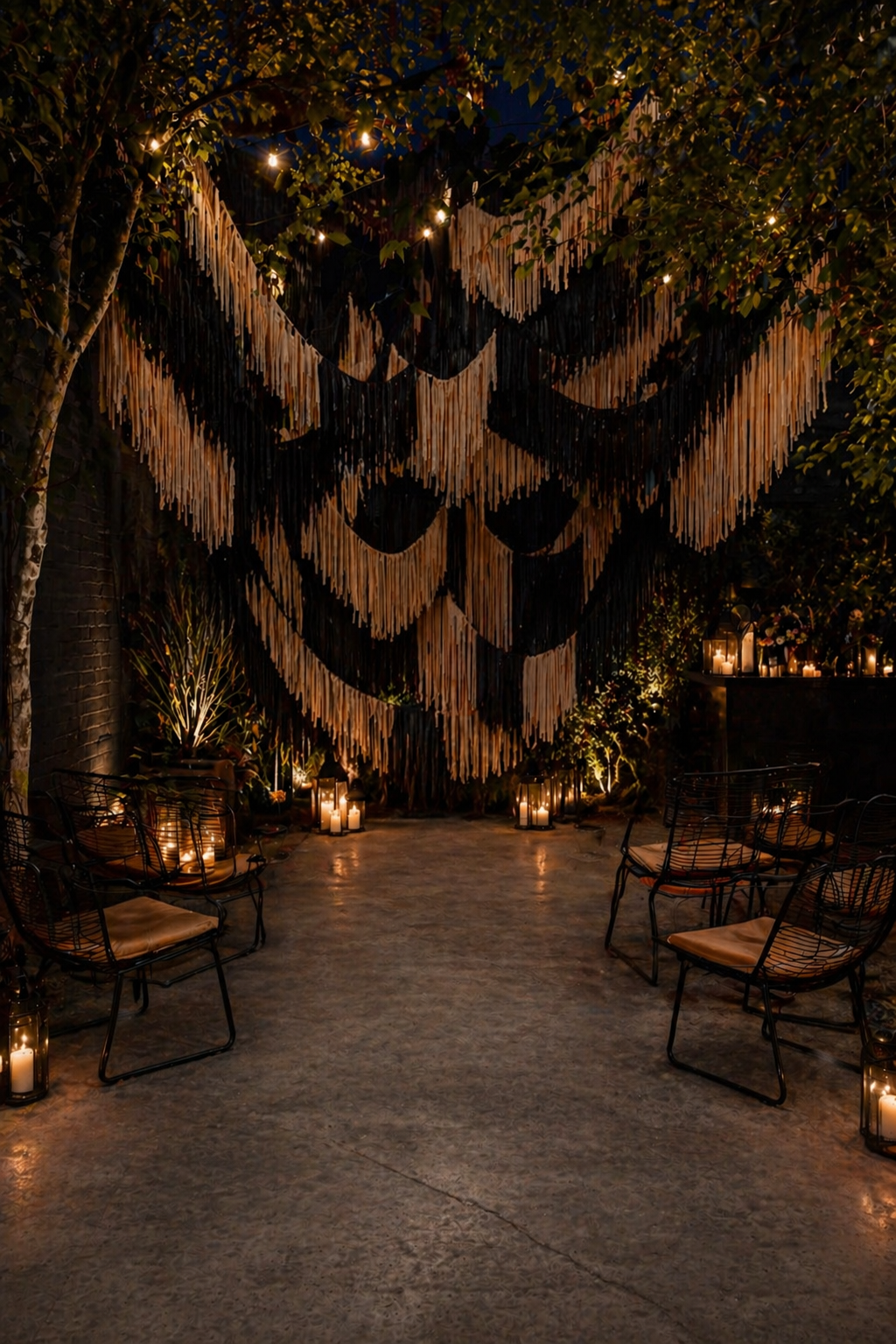 Decorative setup with Install Outdoors