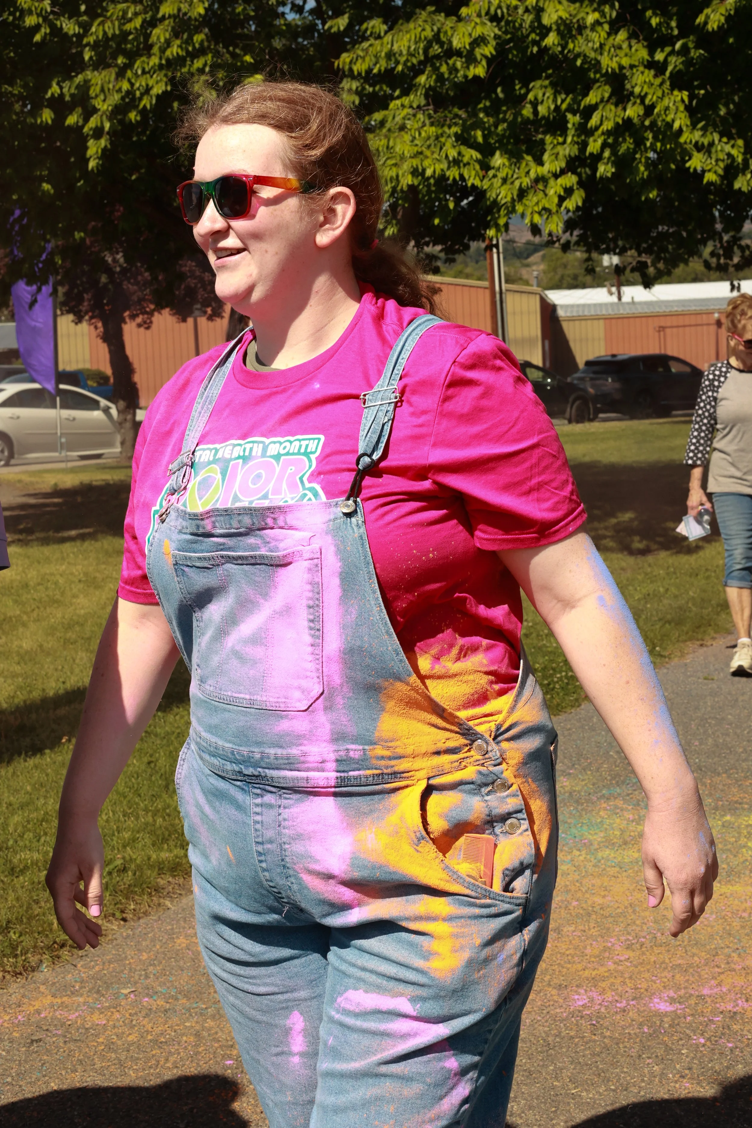 Photo of a woman at OBHC's 2026 Color Walk.