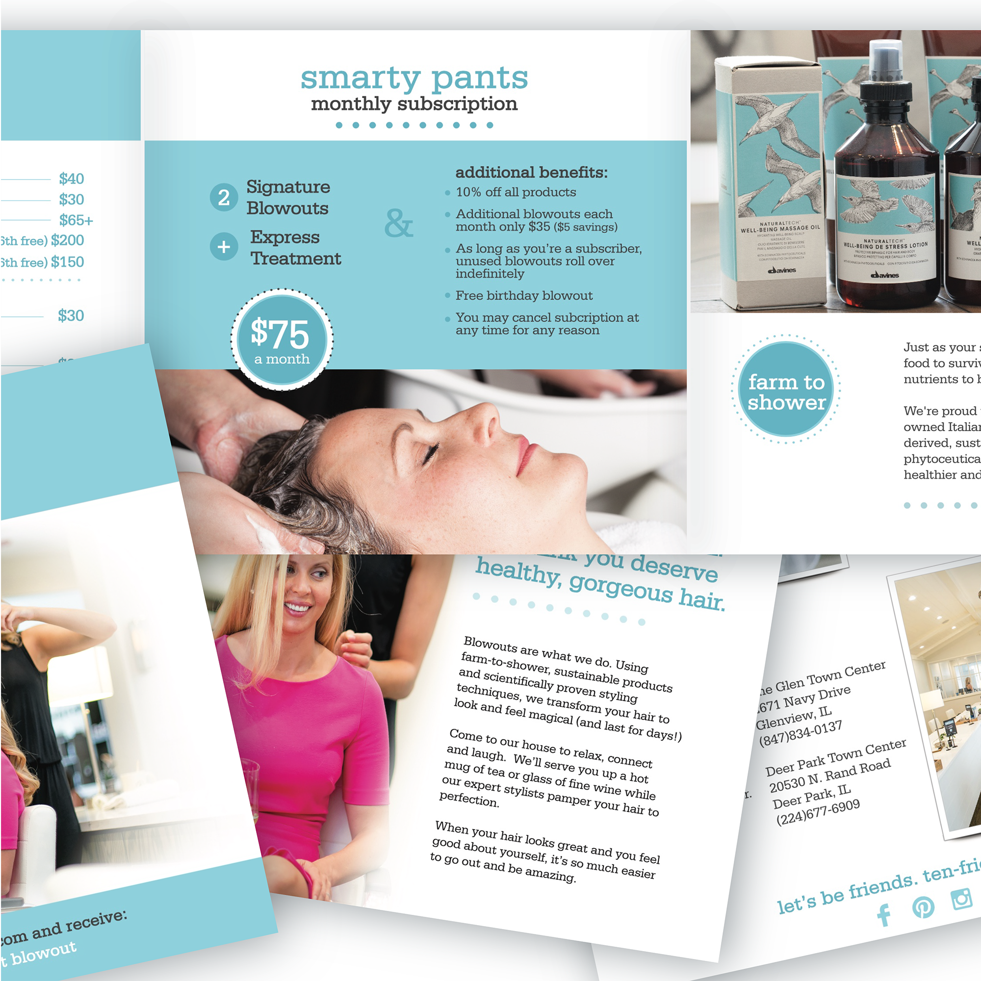 Blow Dry & Style House Brochures