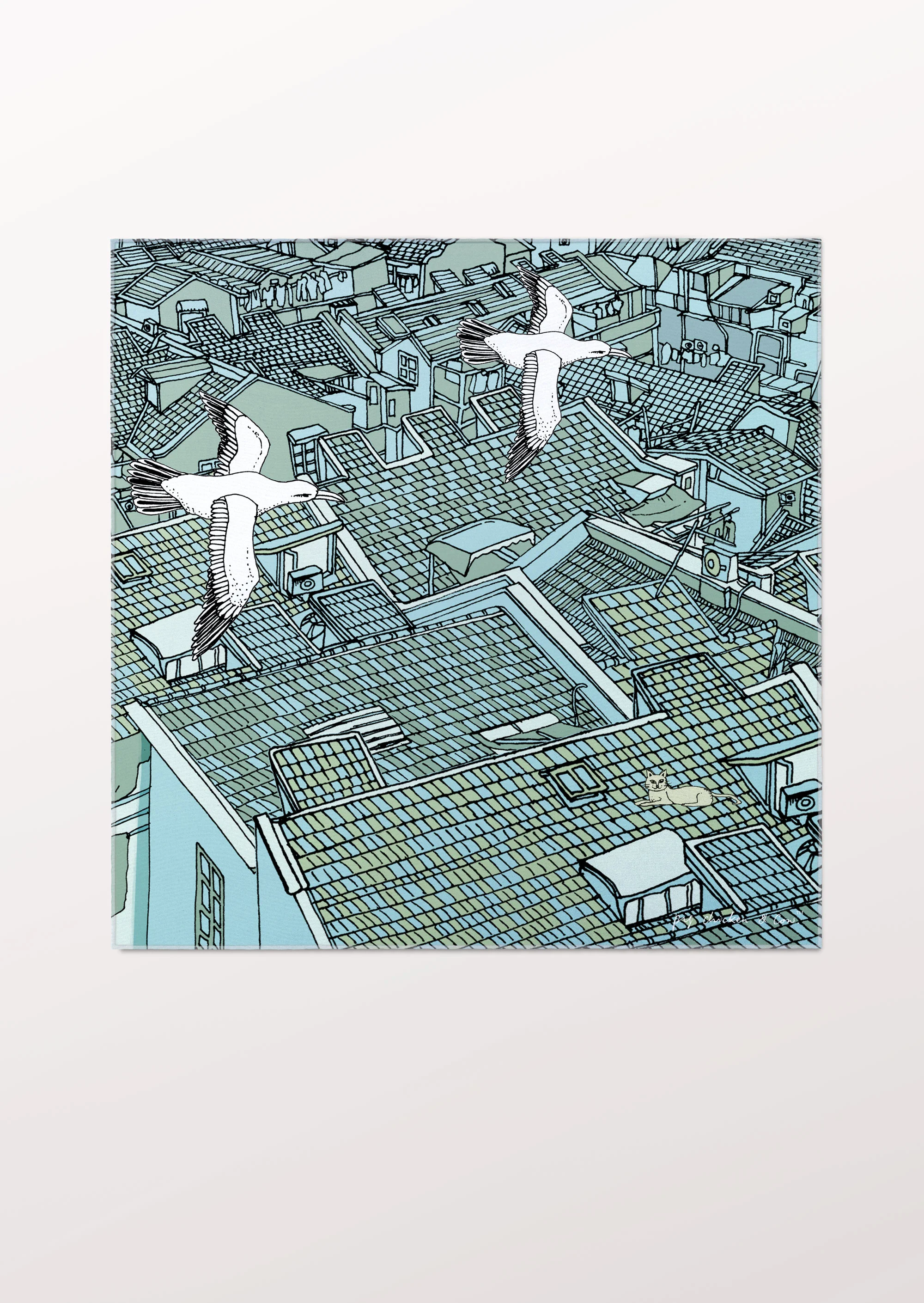 Landscape Pocket Square