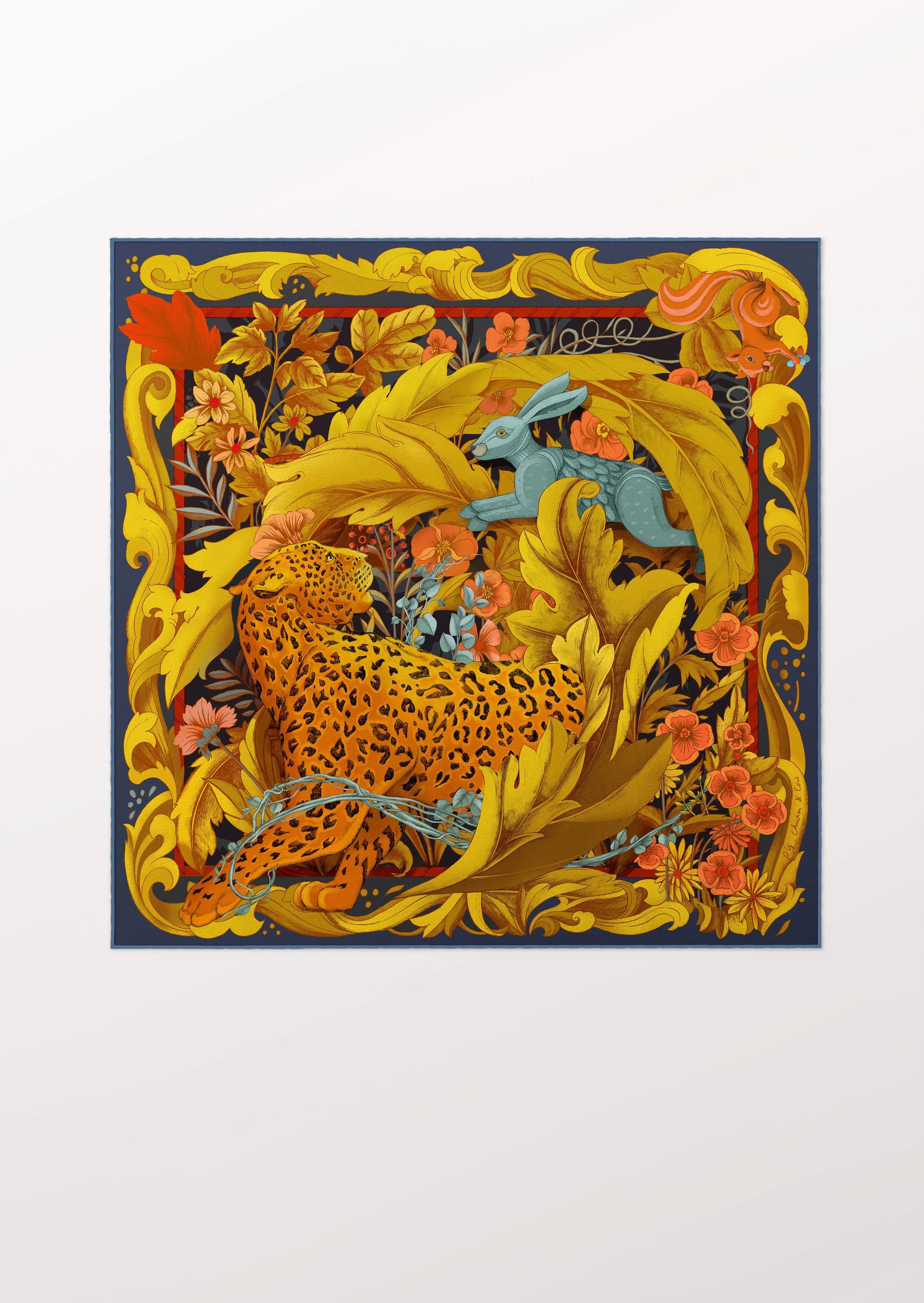 The Morris Pocket Square