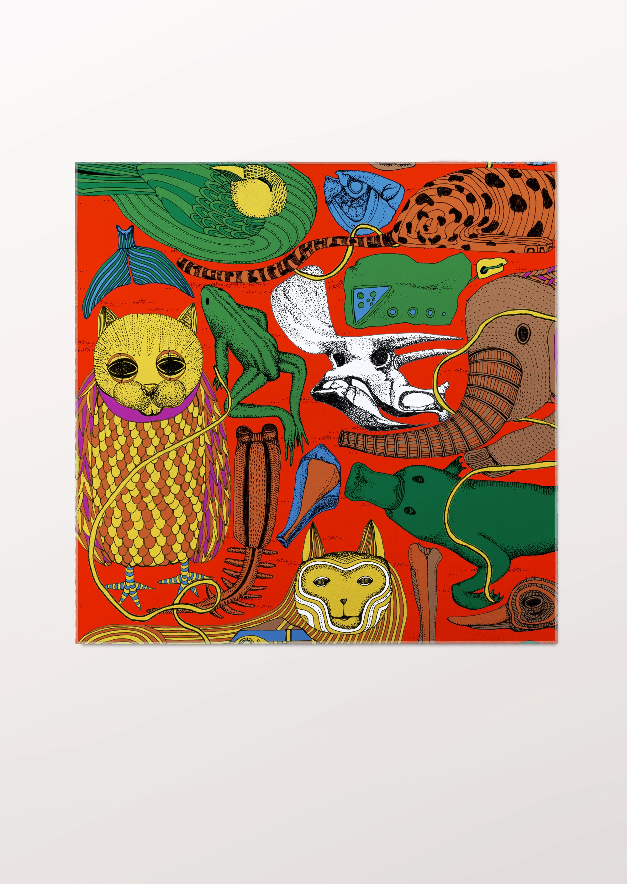 Under the Ground Pocket Square 03