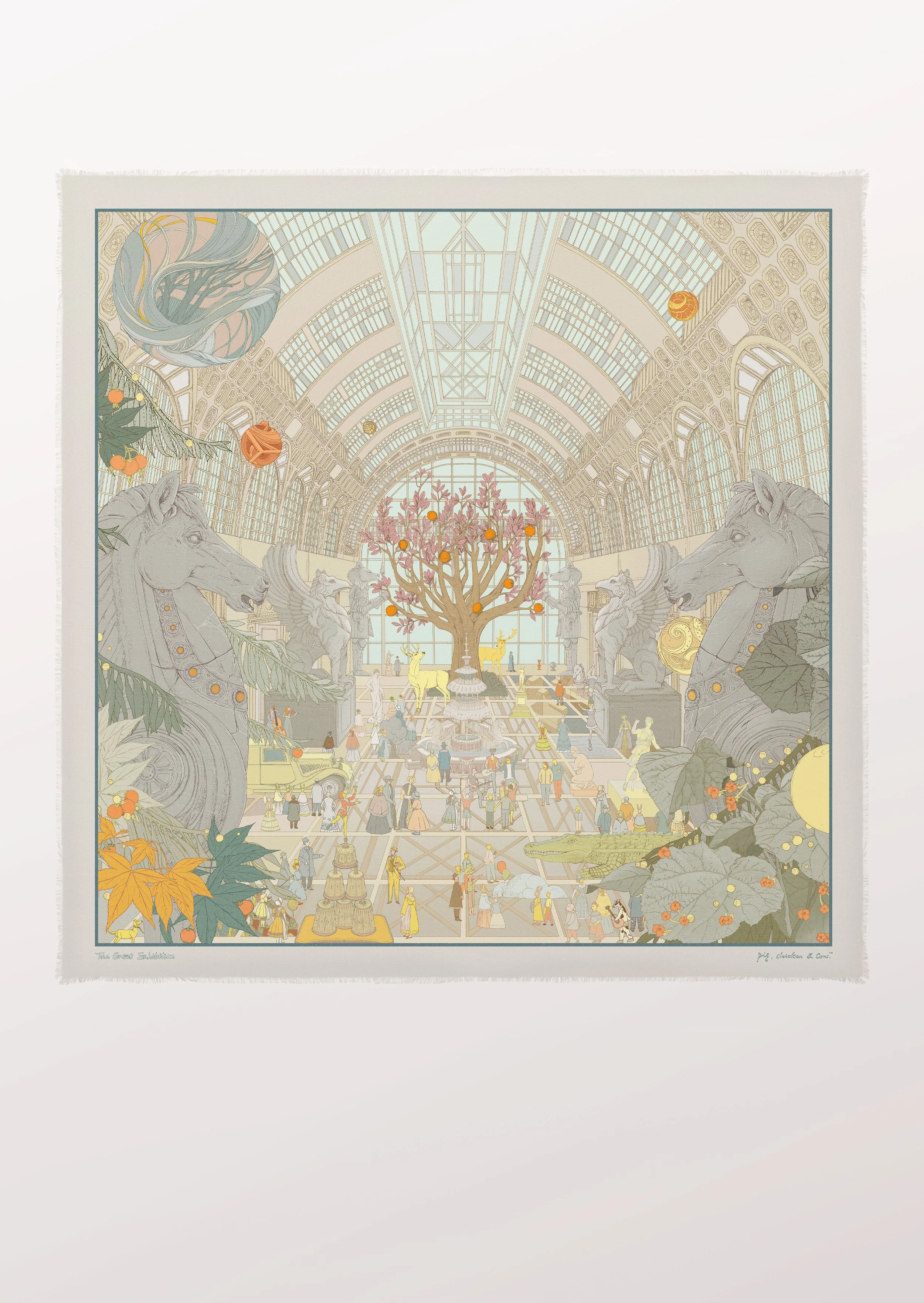 The Great Exhibition/ Light Cashmere Silk