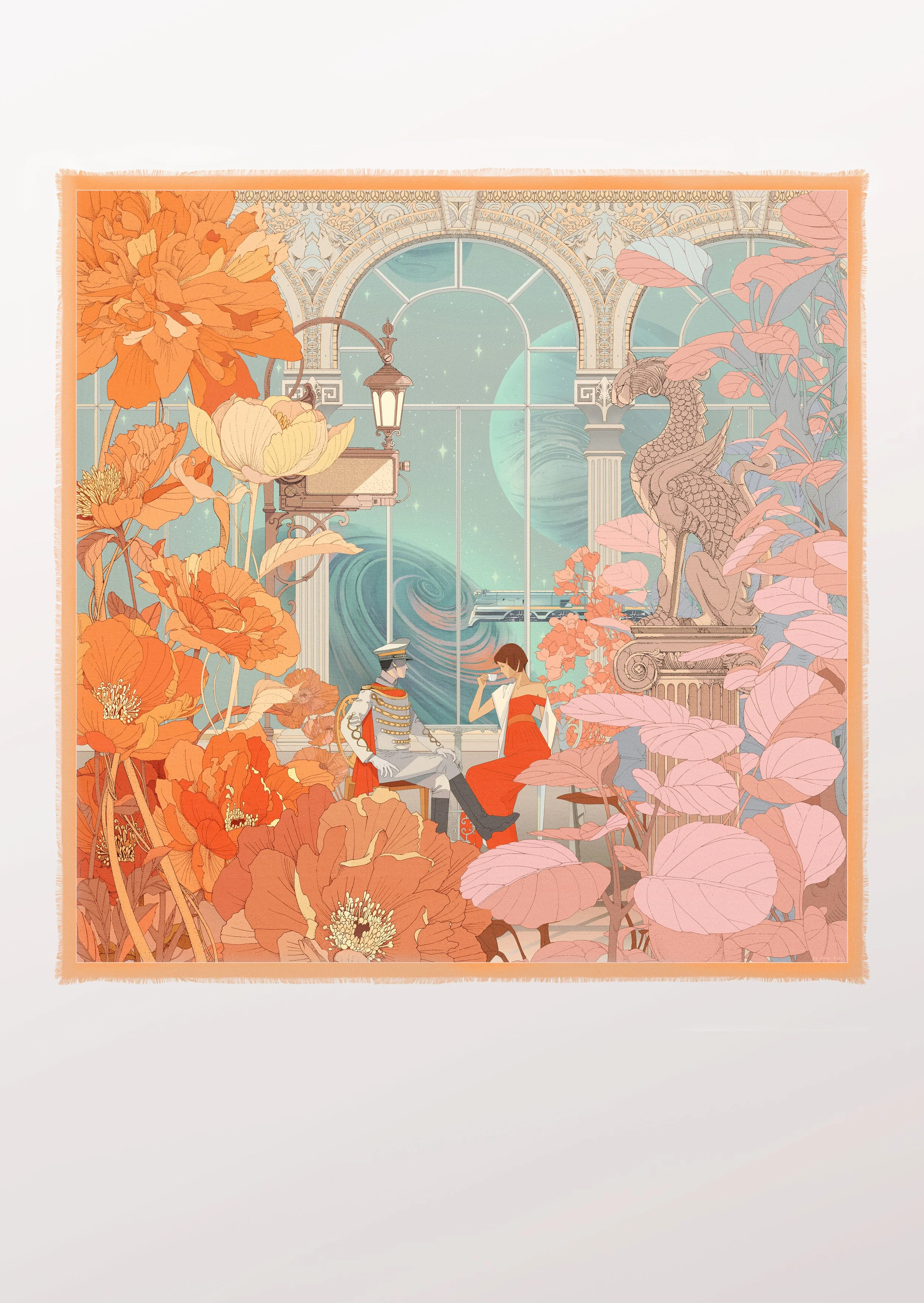 The Galaxies Express / Light Cashmere Silk