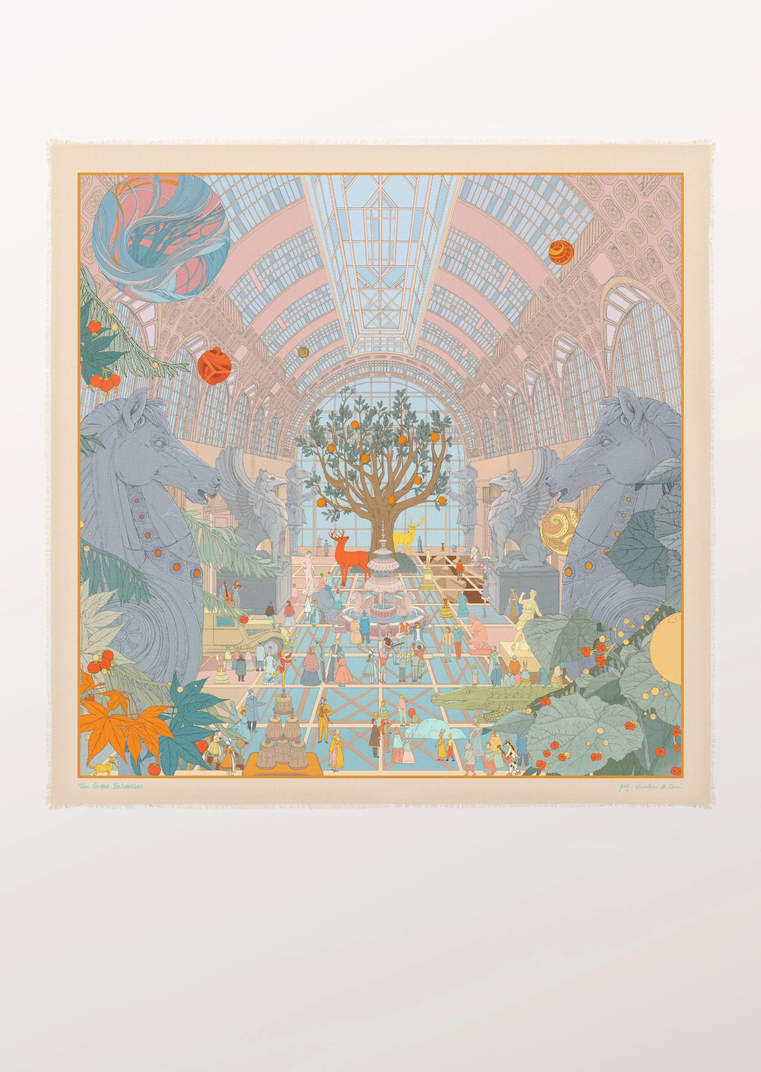 The Great Exhibition/ Colour Cashmere Silk