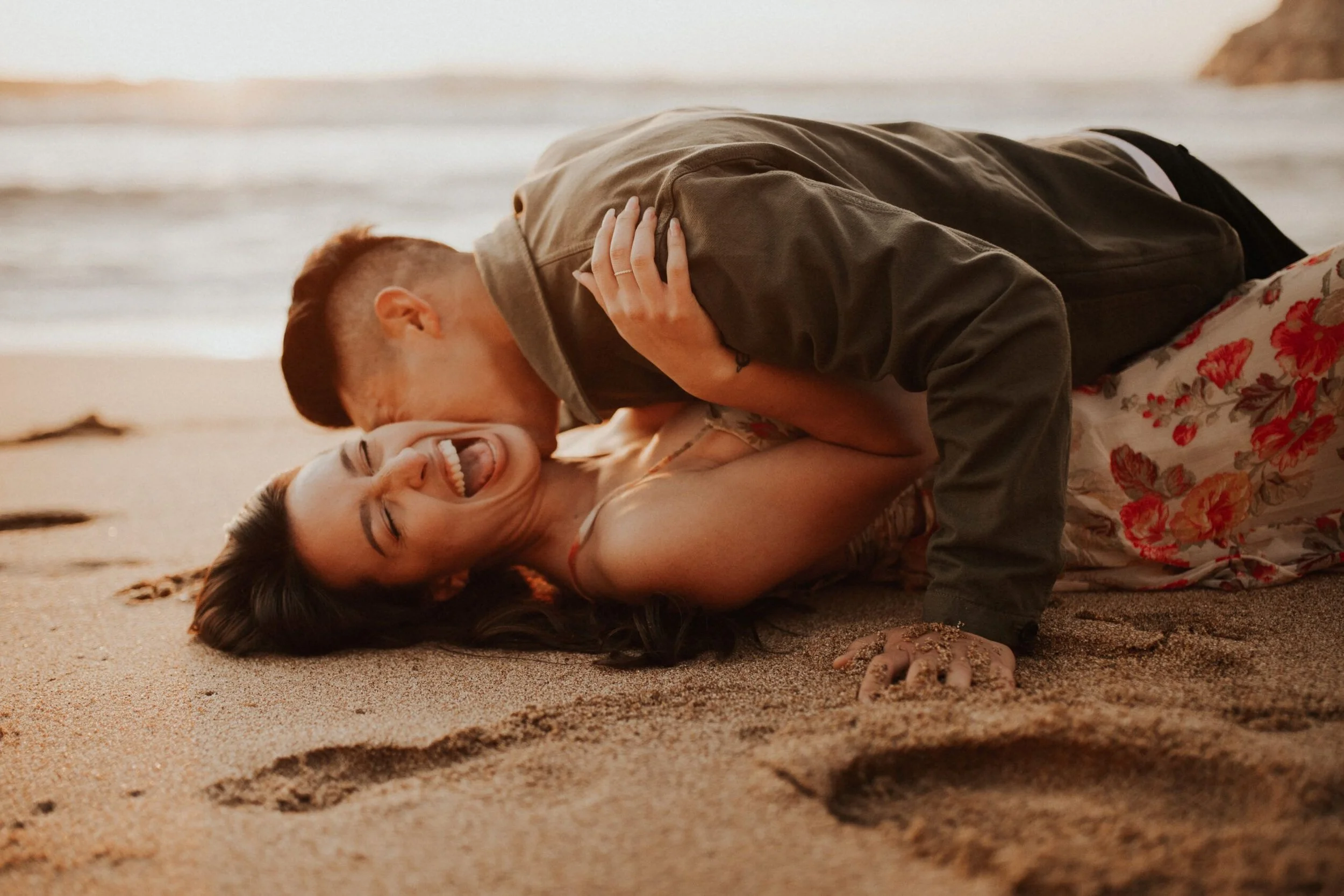 Gray Whale Cove State Beach Engagement Session