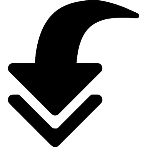 Icône de flèches pointant vers le bas, représentant un téléchargement.