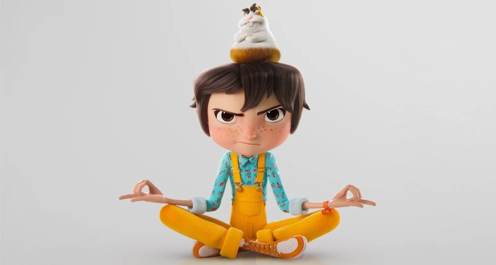 La fille dans les nuages